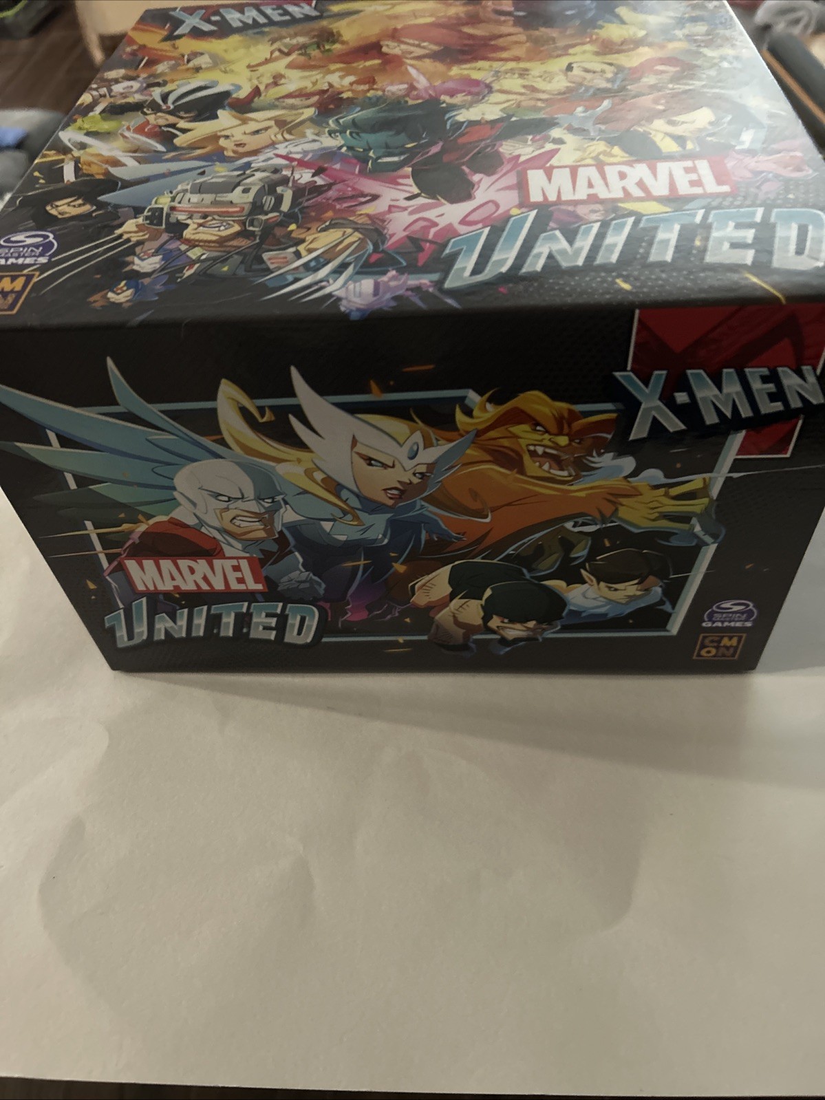 Marvel United X-Men Kickstarter Promos Box Mutant Promo Open Complete