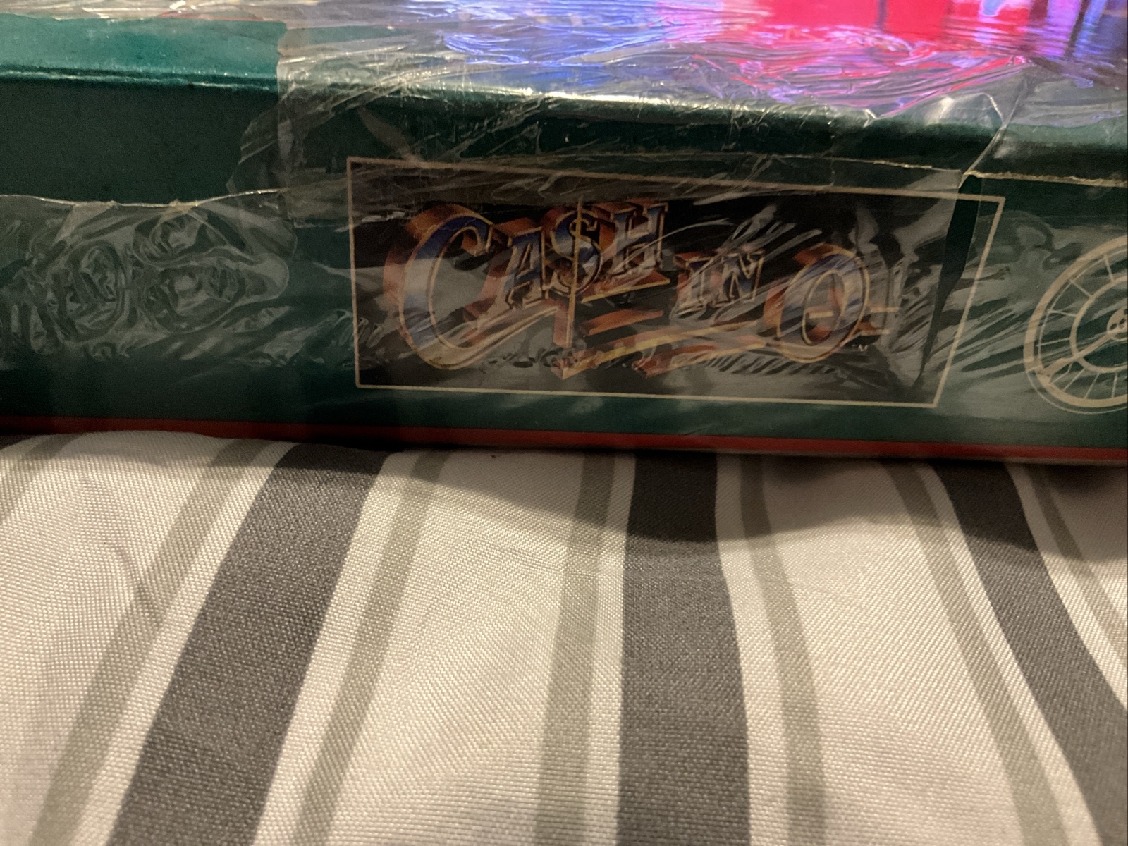 Ca$h In O Slots Board Game 1987 New Sealed 8 & UP FAST PACE GAME SLOTS, VINTAGE
