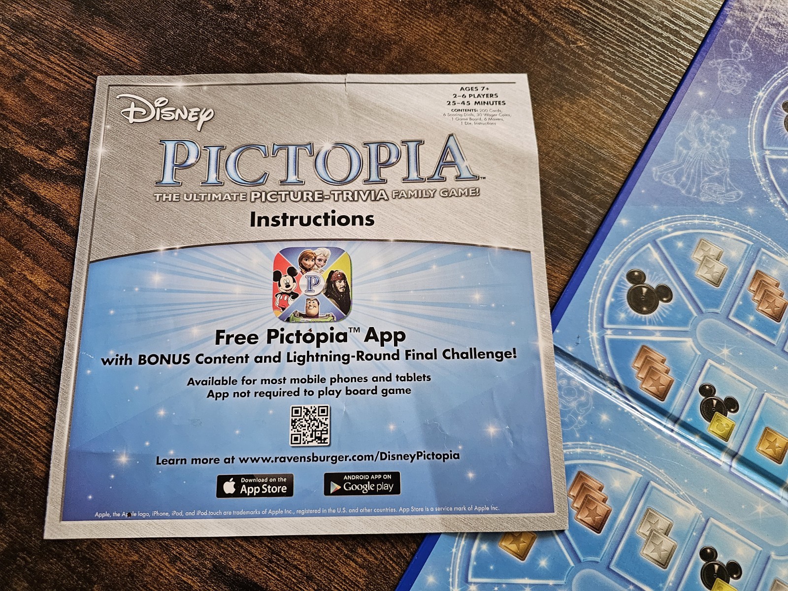 COMPLETE – Pictopia Disney Edition by Ravensburger (2017) – GREAT CONDITION GAME