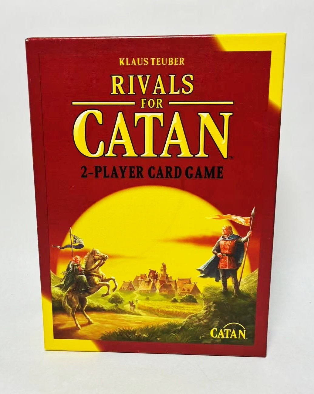 Board Game Bundle Lot of 5 Catan Duel Citadels Chess Checkers Go Game Complete