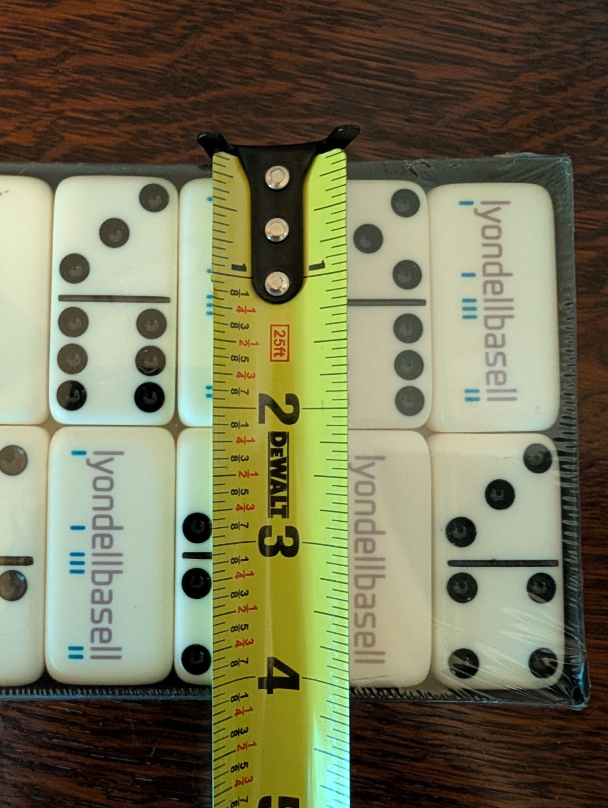 Puremco Marblelike Dominoes Lyondellbasell Large Face Extra Thick