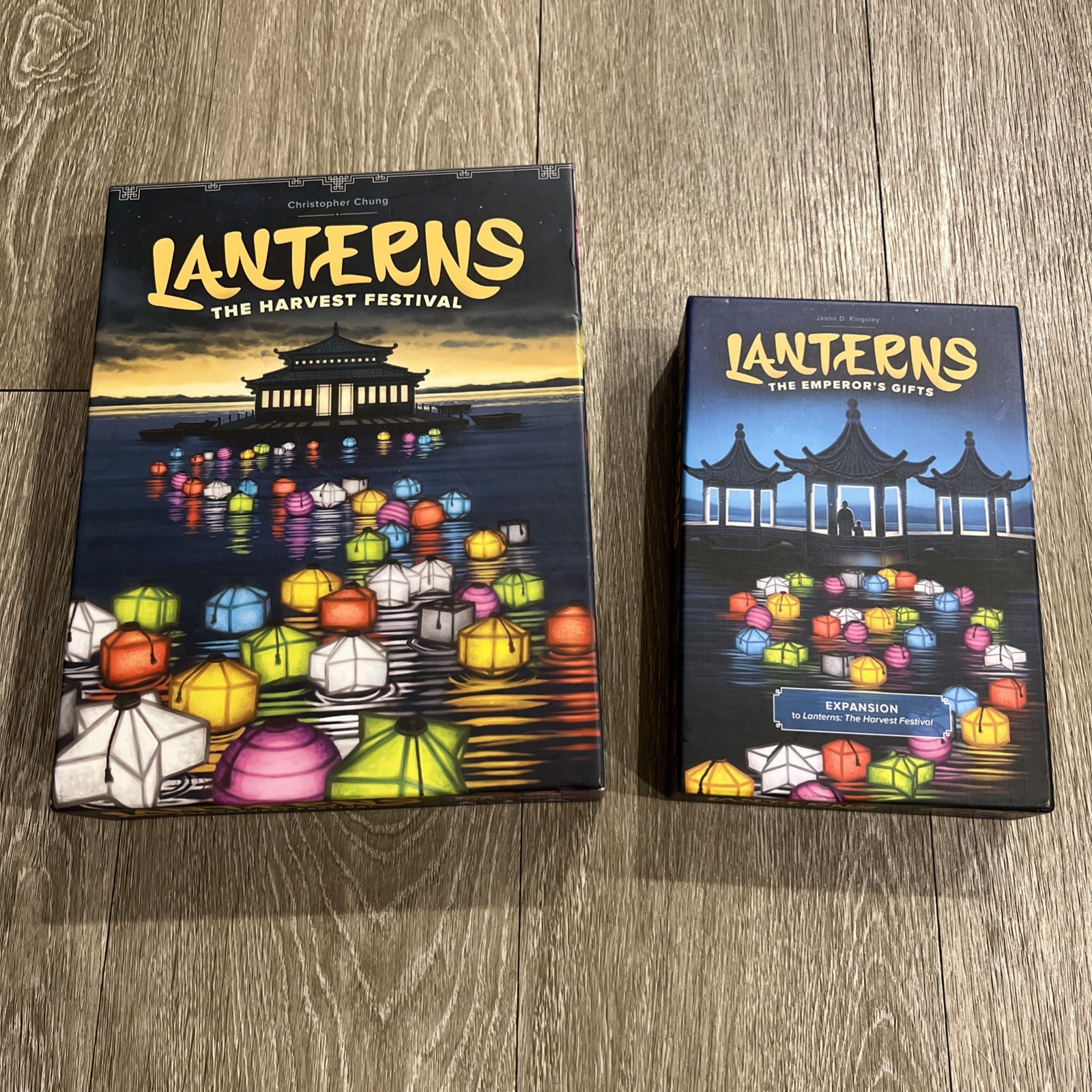 Lanterns The Harvest Festival Board Game + The Emperor’s Gifts Expansion
