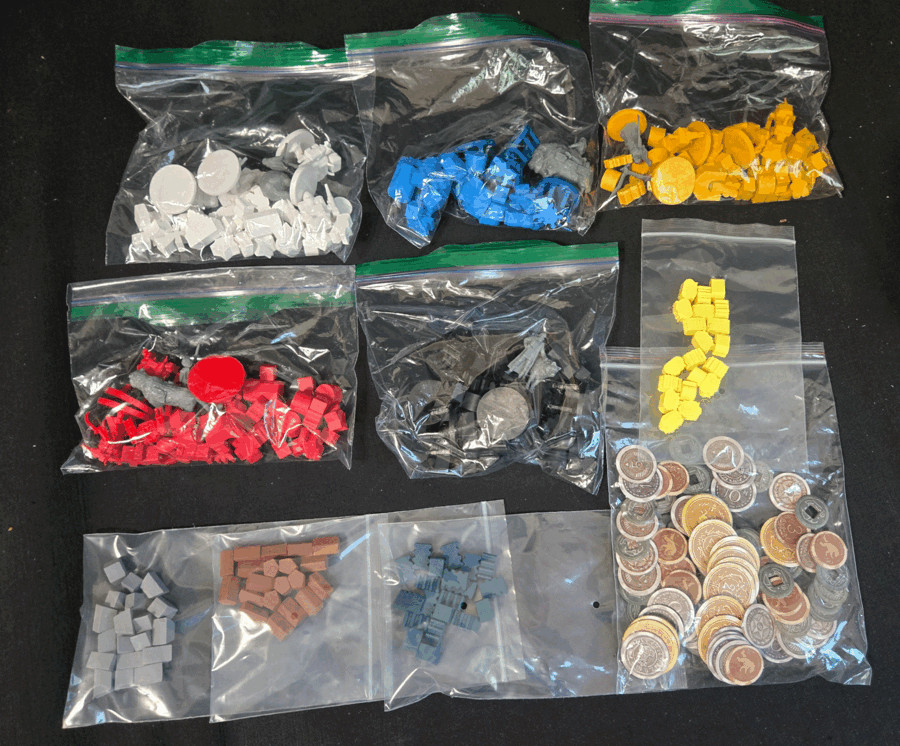 Stonemaier Games Sycthe Strategy Board Game 1-5 Players Complete