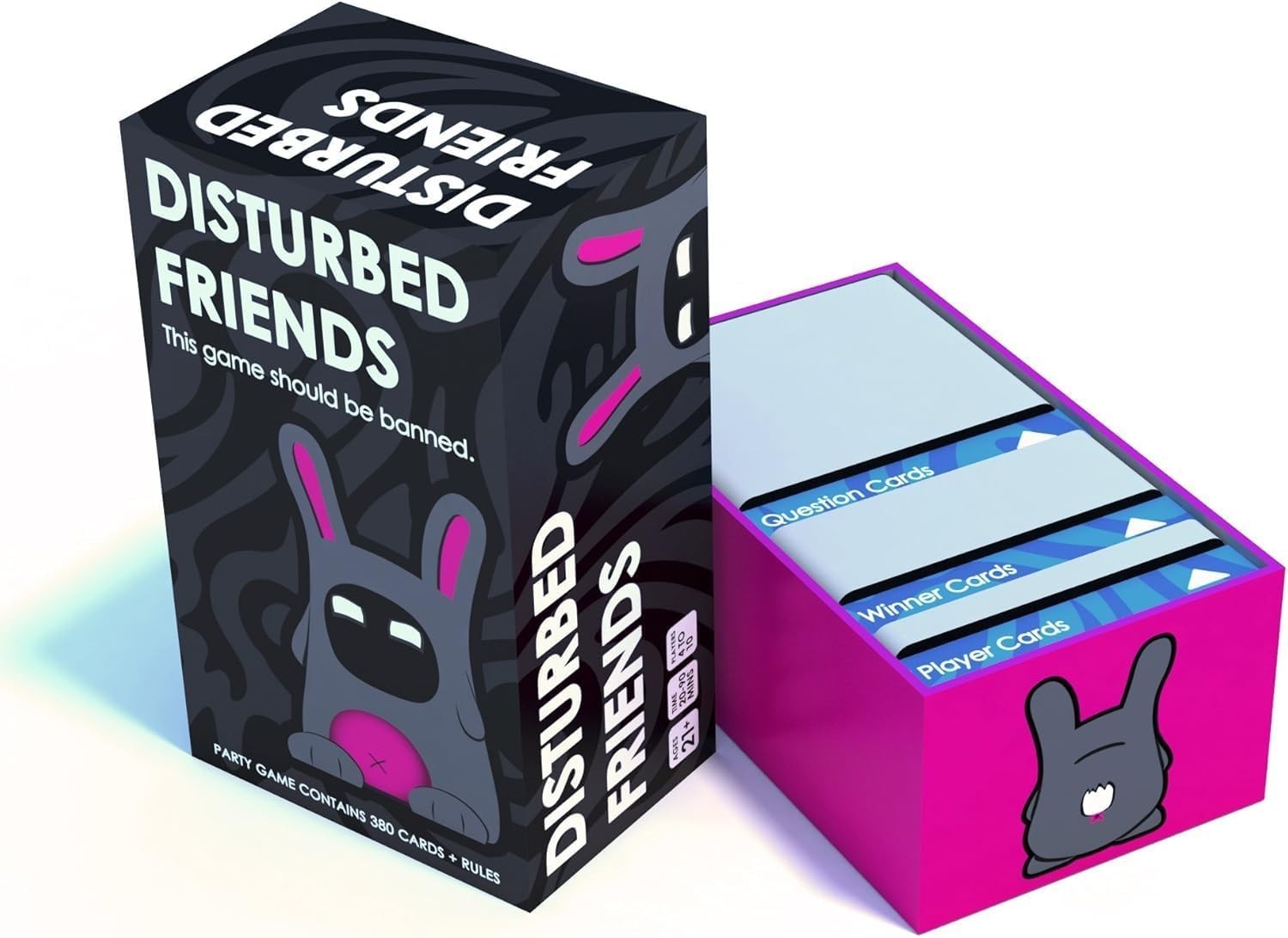 Disturbed Friends Party Game Funny Adult Card Game for Game Night Fun