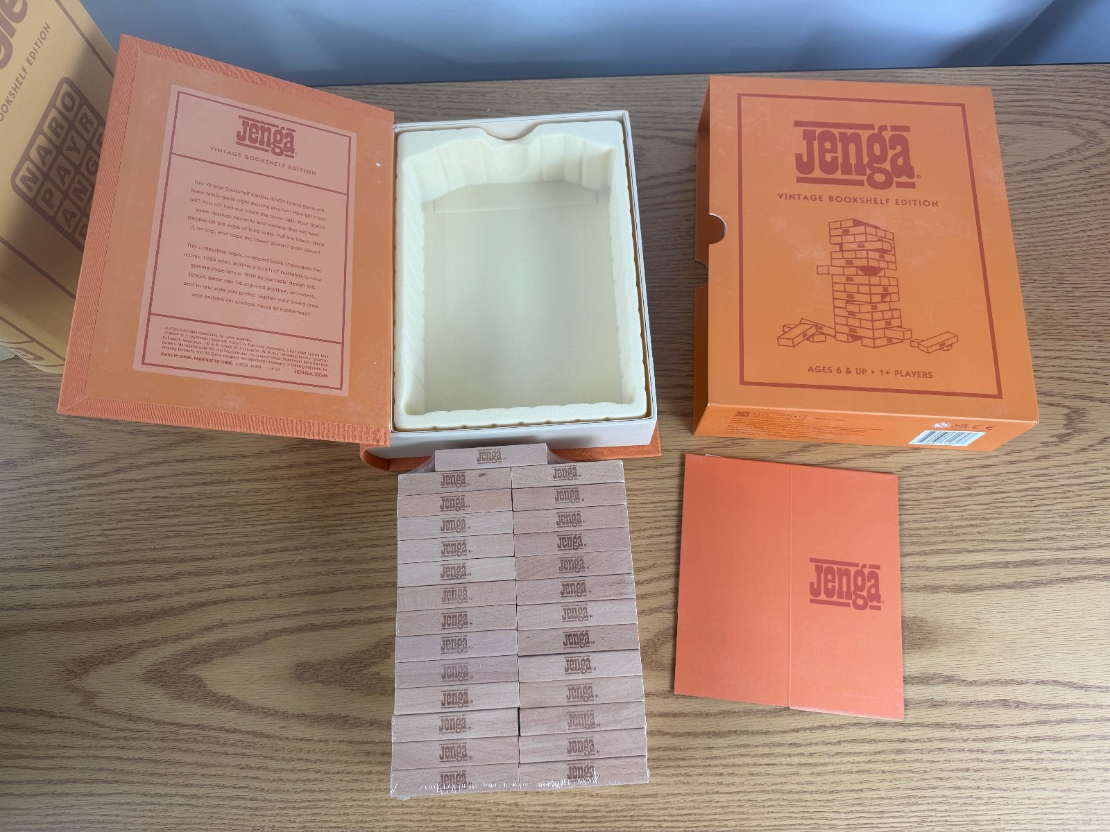 Vintage Linen Bookshelf Game Edition 7 Pack Bundle WS Game Company Open Box