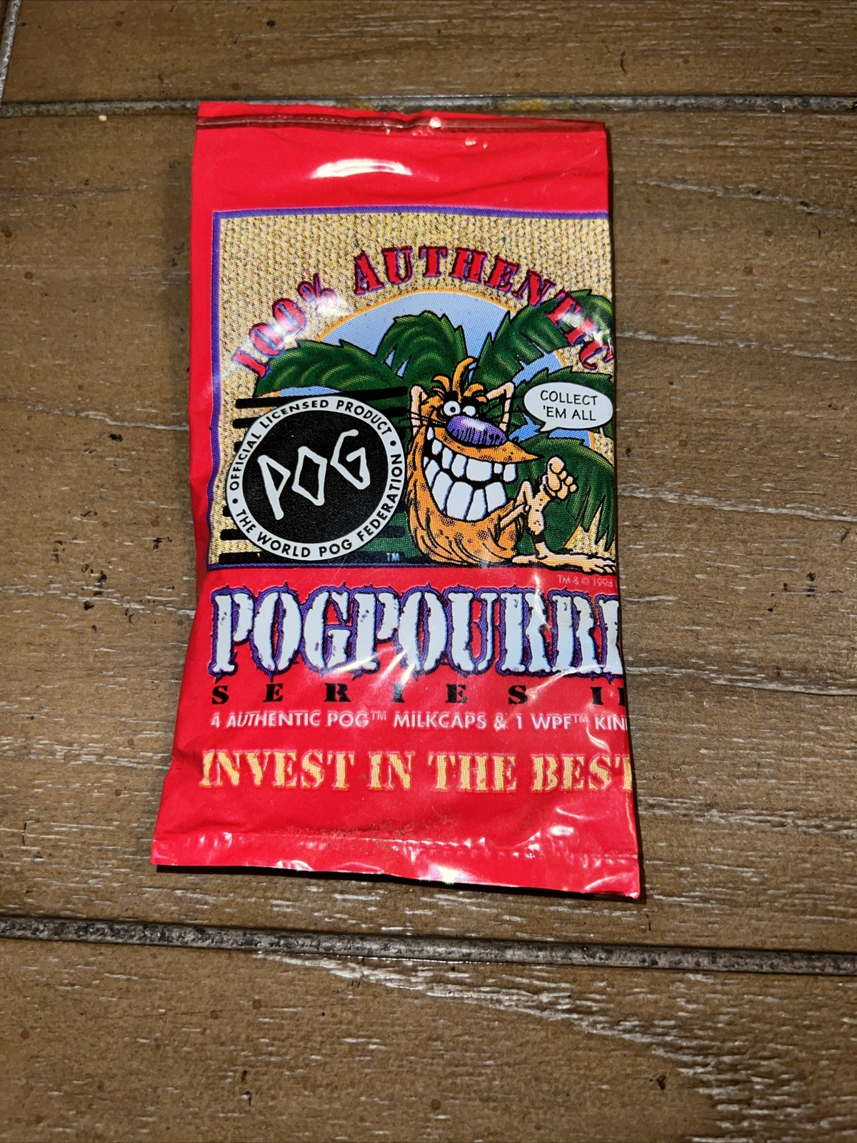 POGS new in Package Pogpourri 4 Authentic Pog Brand Milkcaps officially licensed