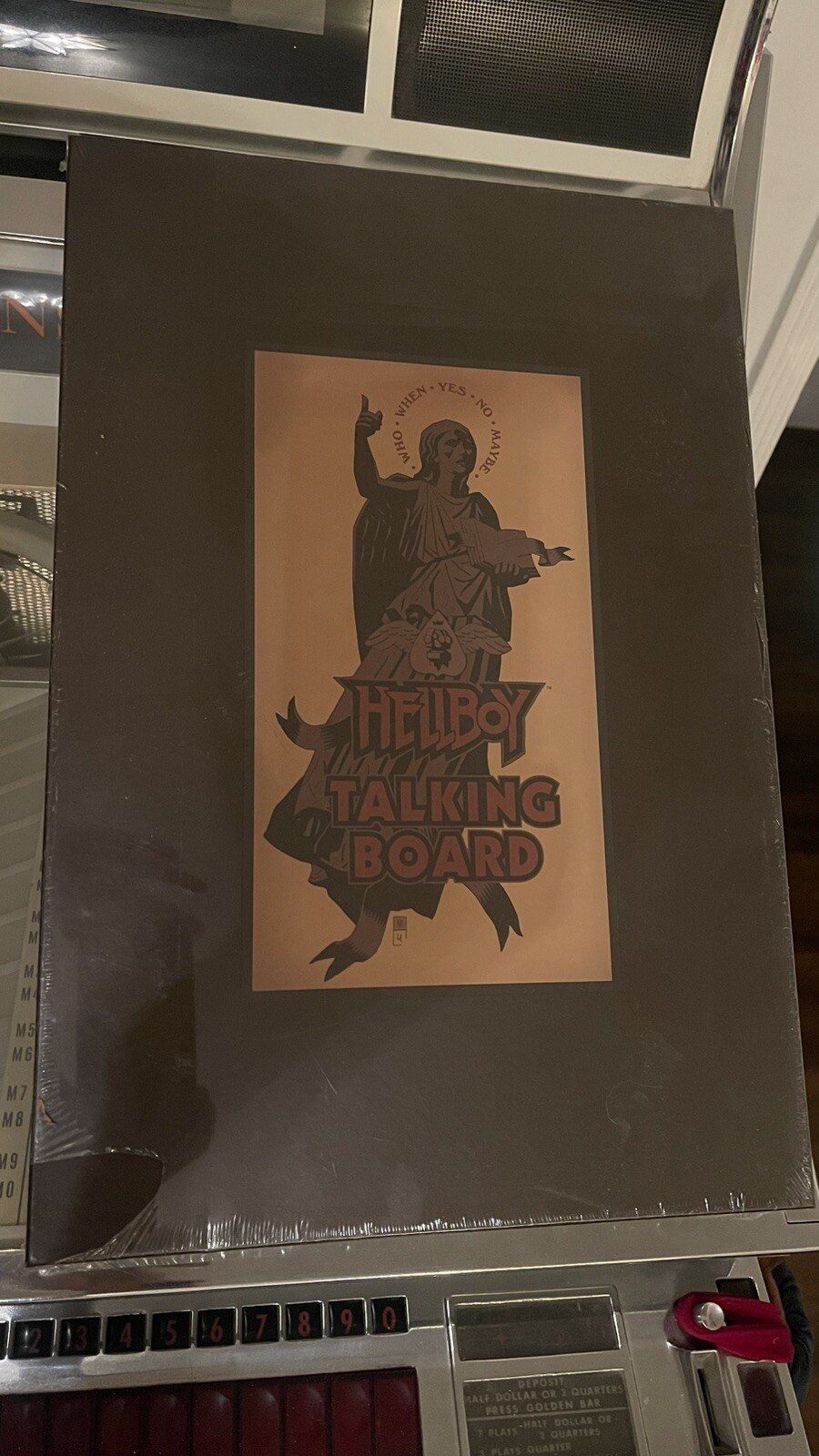 Darkhorse Deluxe HELLBOY TALKING BOARD 2004 (Ouija)-unopened Plastic Still On