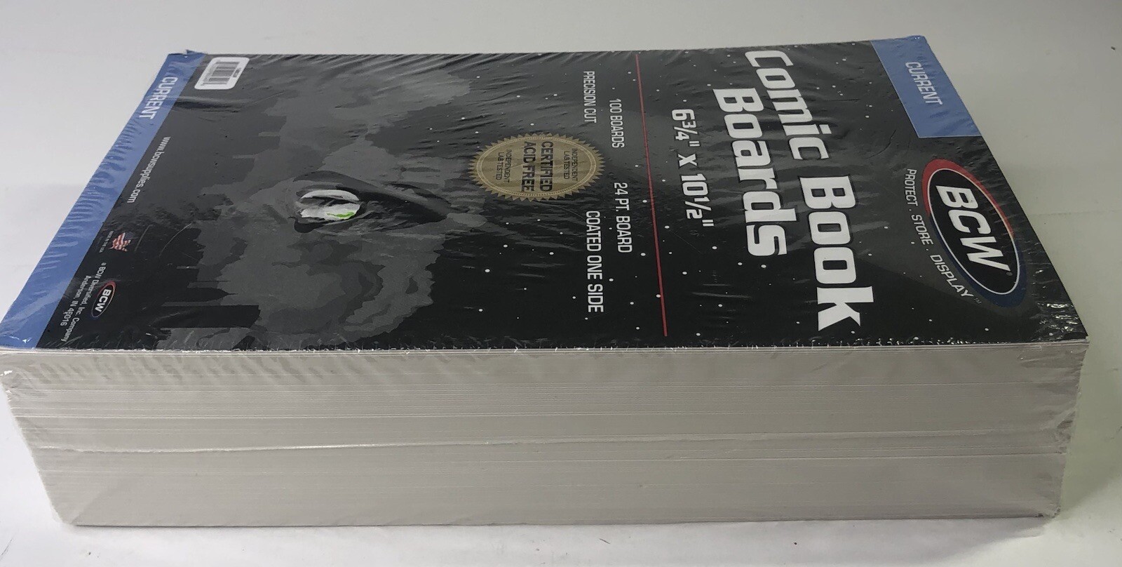 Modern Comic Book Acid Free Backing Boards white backers Pack 100 BCW