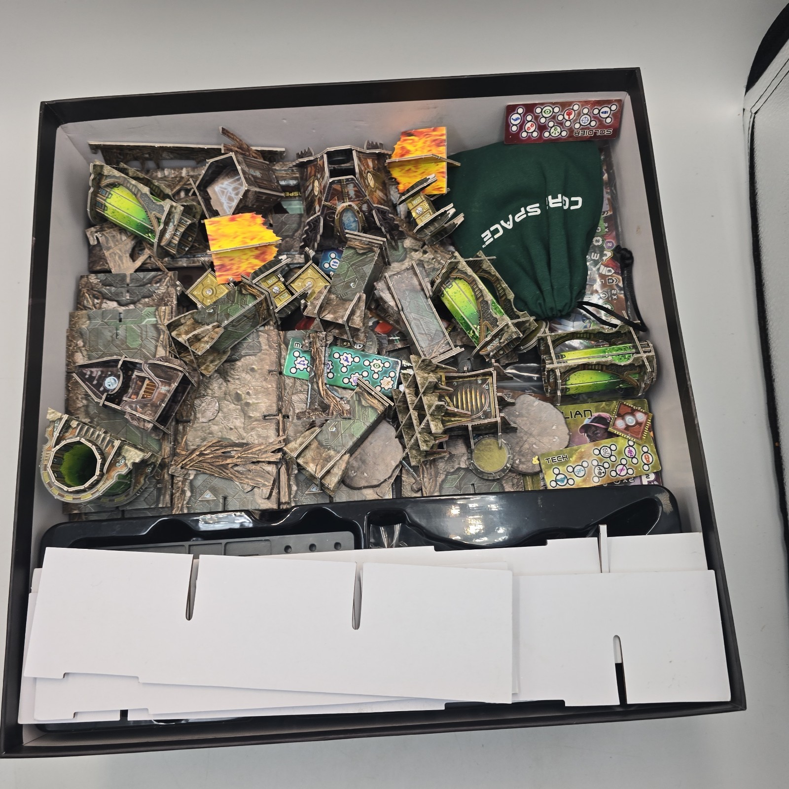 Core Space: First Born – Kickstarter Game NEVER PLAYED, PARTIALLY ASSEMBLED READ