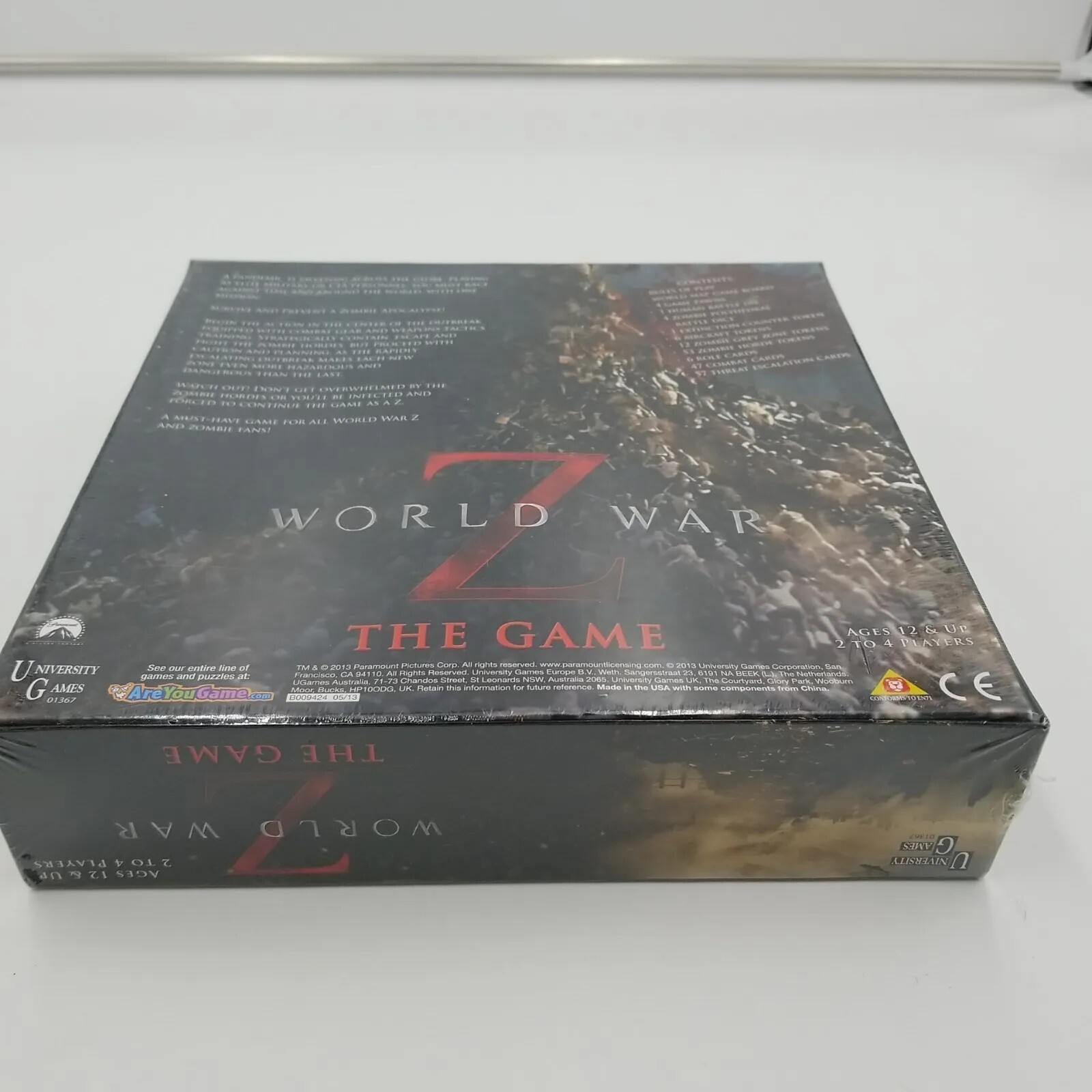 World War Z Board Game University Games Zombie Survival Game Sealed