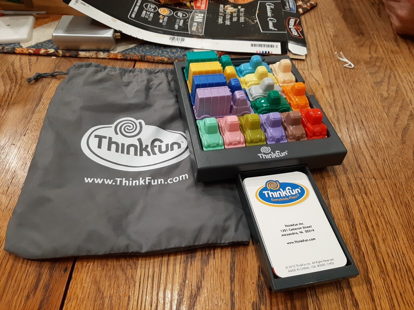RUSH HOUR, Thinkfun Traffic Jam Game, Great Educational Fun, Logic & Strategy