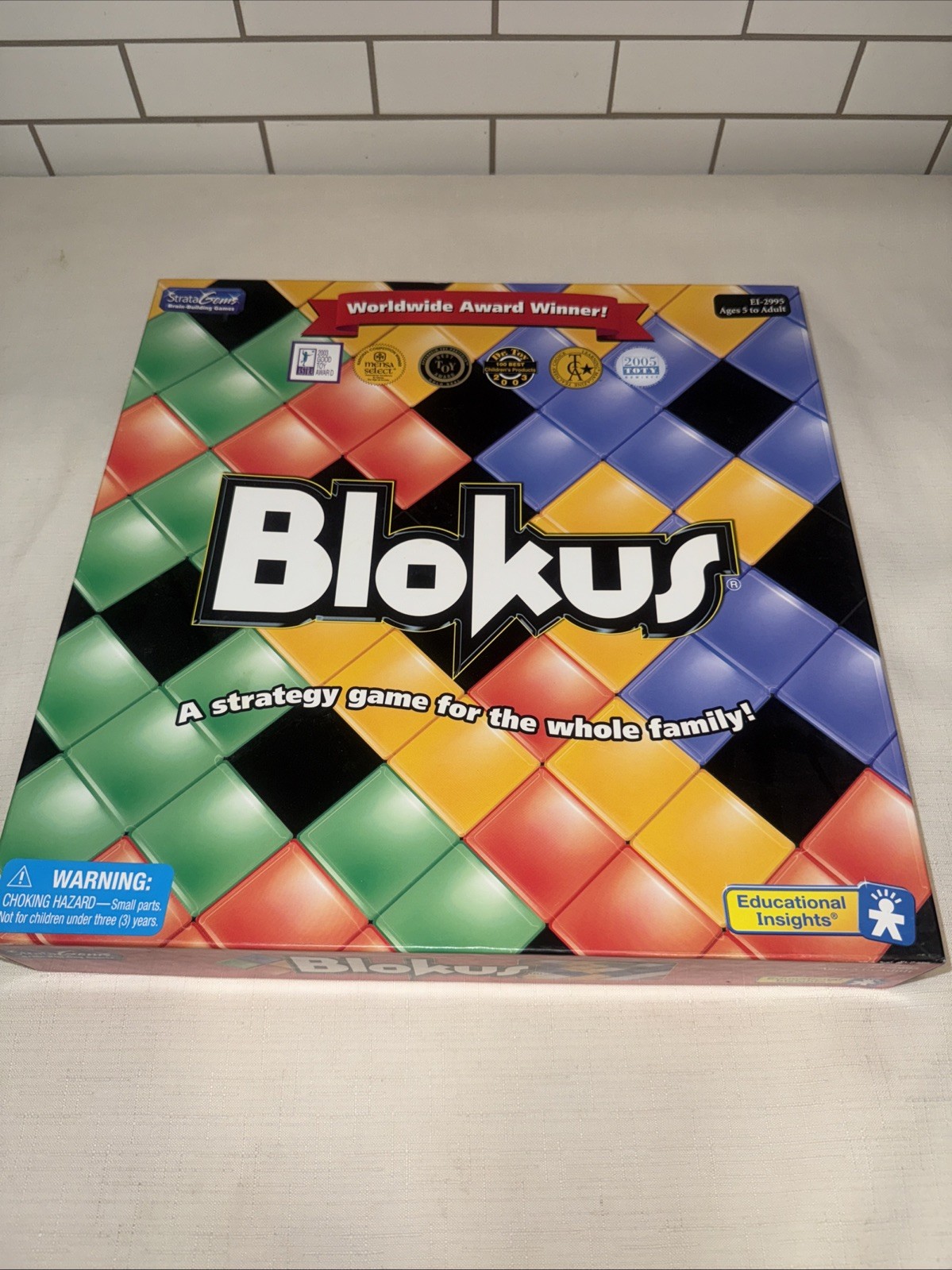Mattel Blokus Educational Strategy Board Game nice