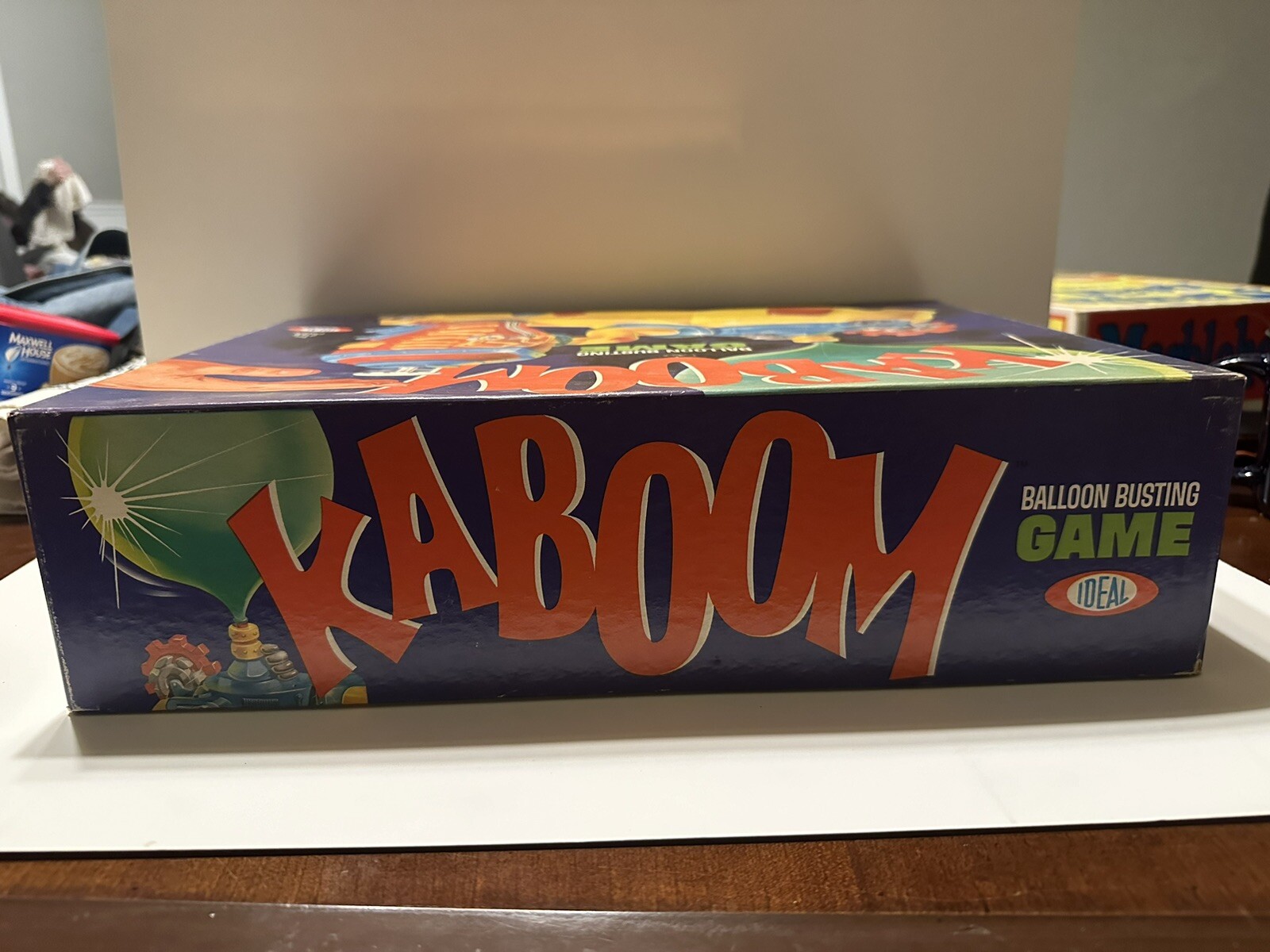 Kaboom Balloon Busting VTG Ideal Board Game 2433-1 OG First 1st Edition