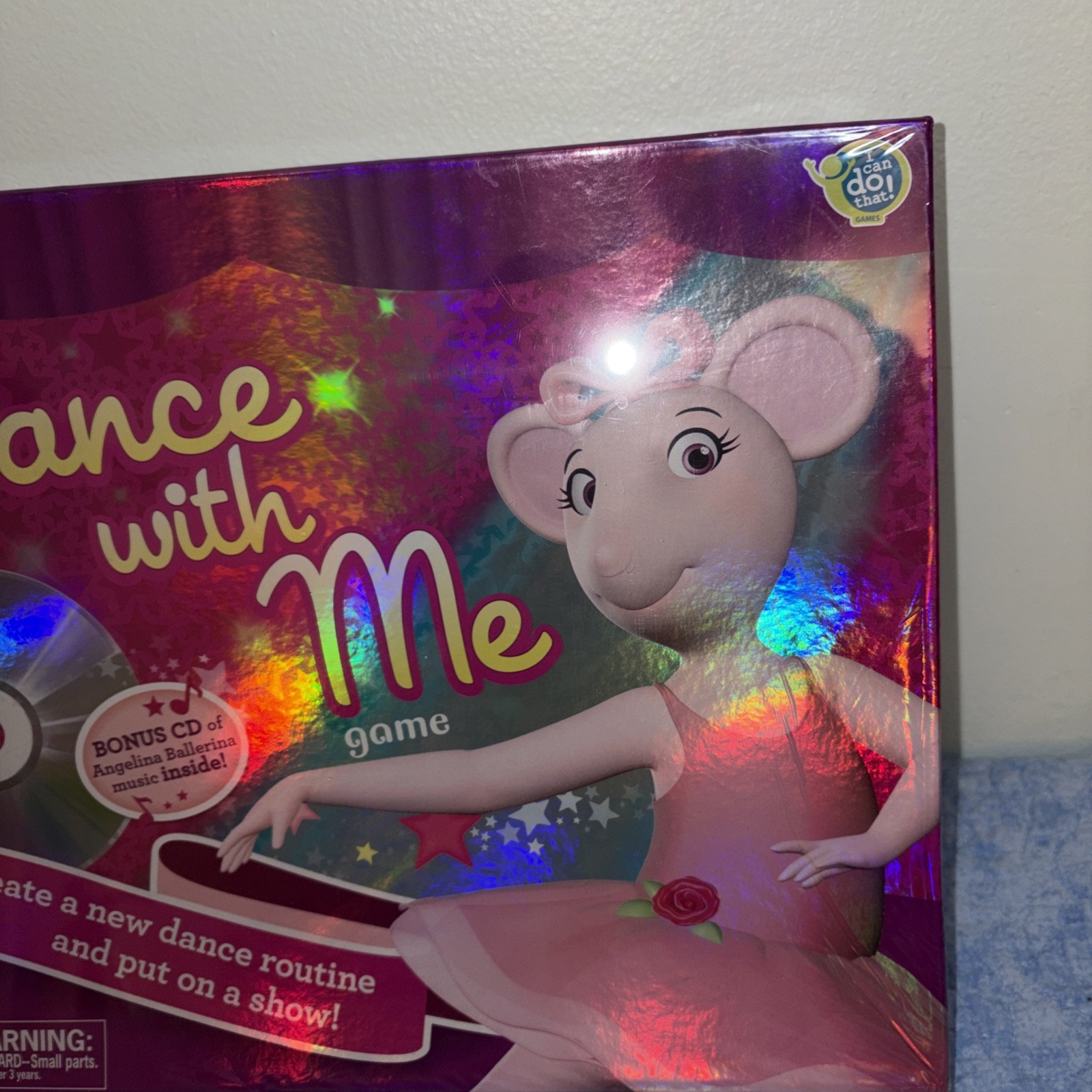 Angelina Ballerina “Dance With Me” Game by I Can Do That Games 2011 New