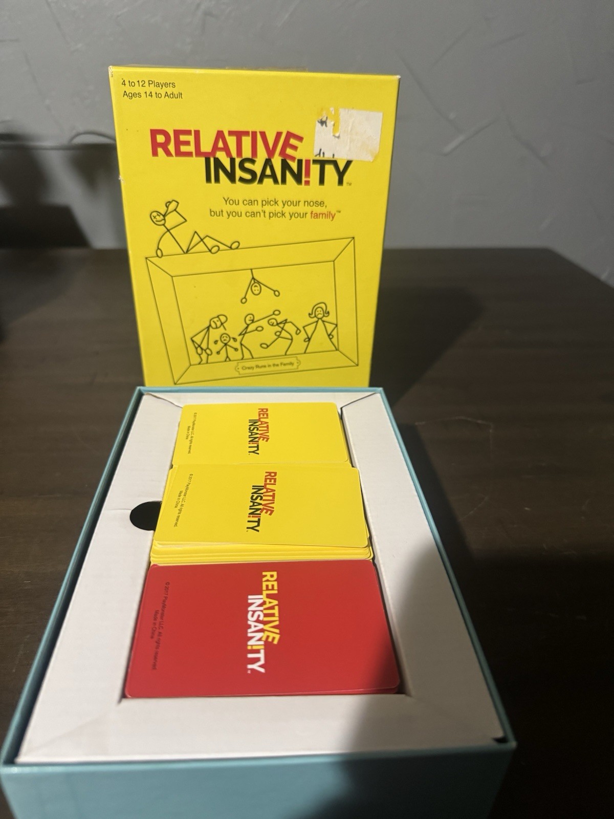 RELATIVE INSANITY board-game Jeff Foxworthy humor cards 2017 family NWT