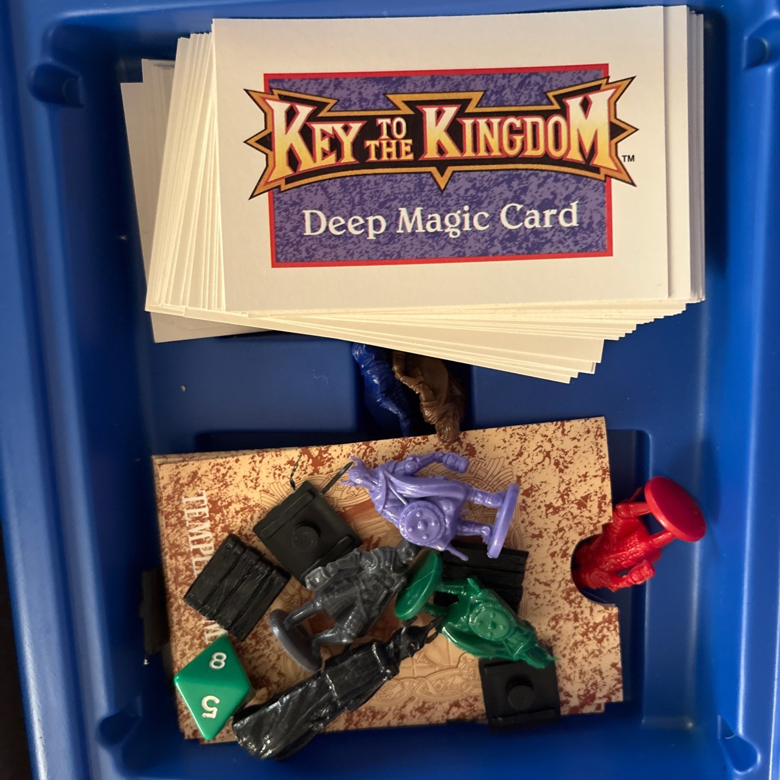 Vintage 1992 Key To The Kingdom Fantasy Adventure Board Game Complete