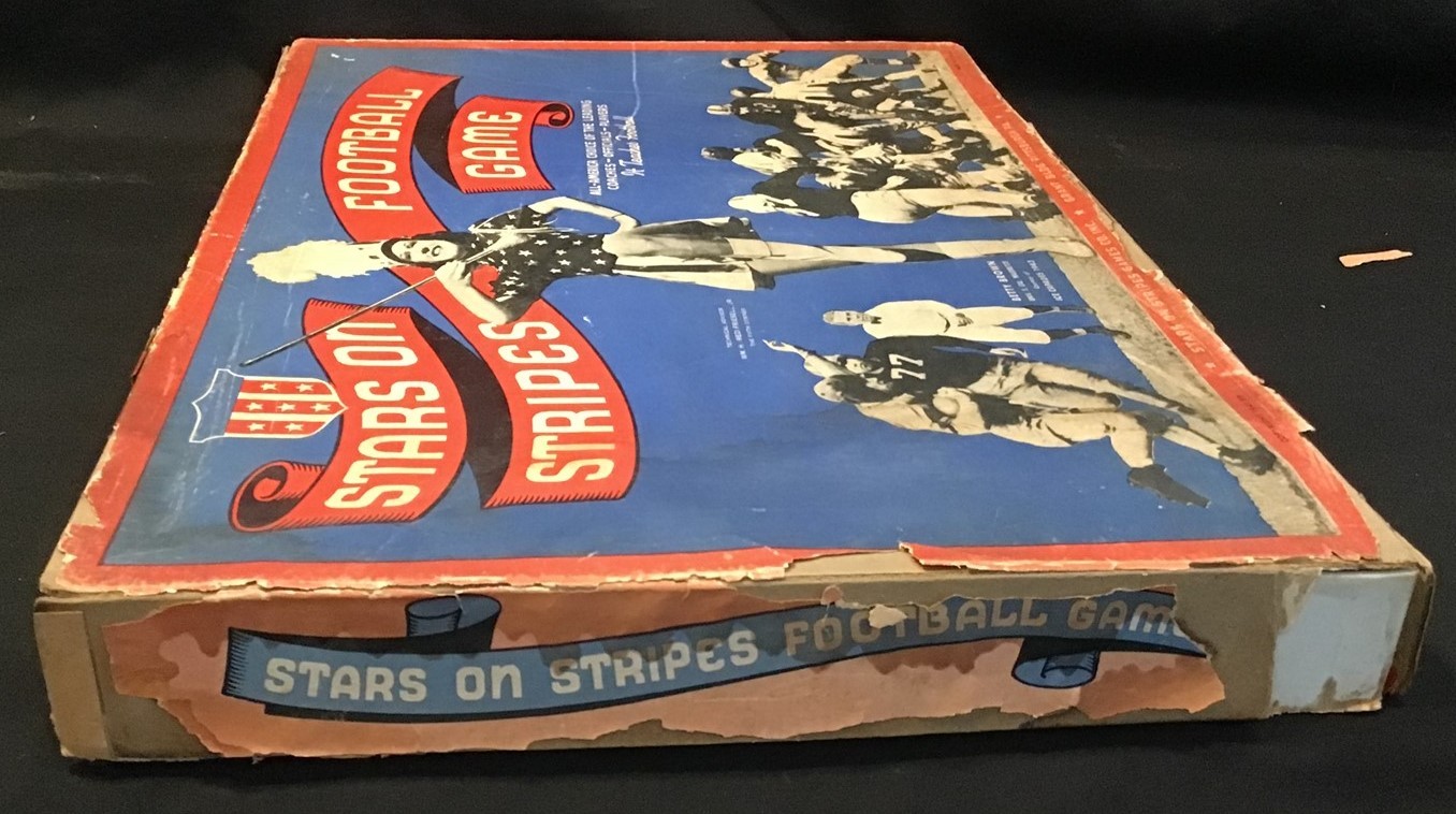 Stars on Stripes Football Games ~ Missing 1 Die ~ 1941 ~ OEJ