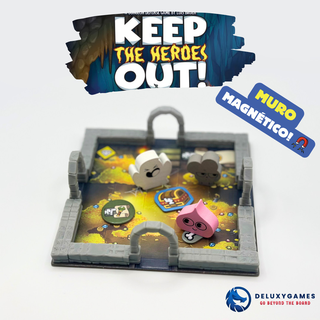 Keep The Heroes Out! – 45 Magnetic Walls