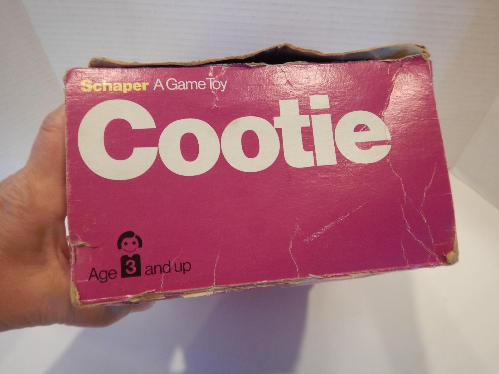 Vintage 1976 Schaper Cootie Game Toy COMPLETE Set with Original Box