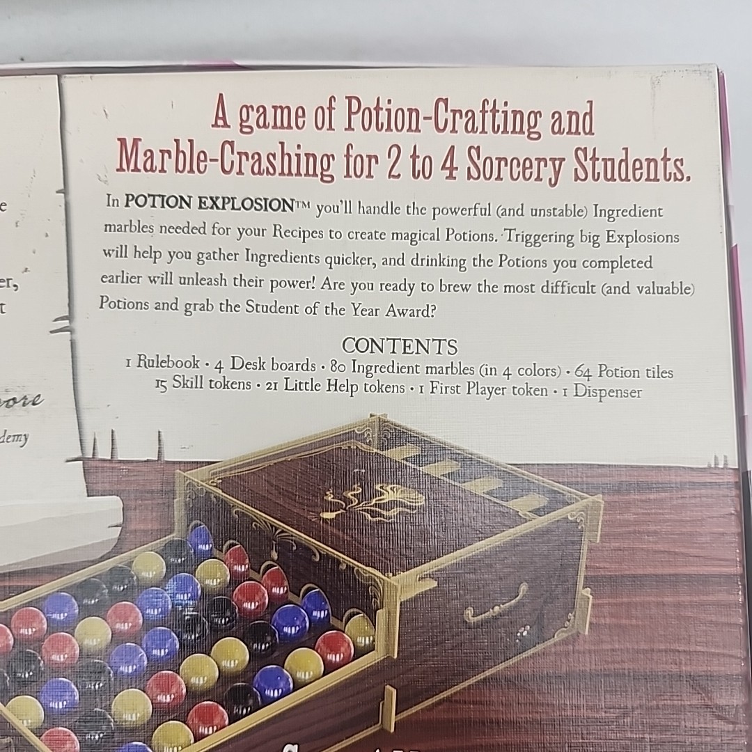 Game Potion Explosion 2016 First Edition CMON Board Horrible Games Mixing READ