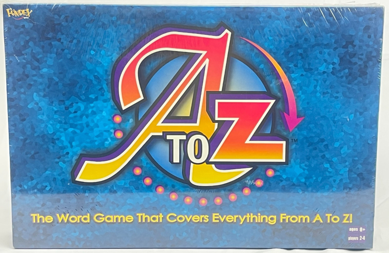 Fundex Vintage A to Z Word Game Ages 8+ New