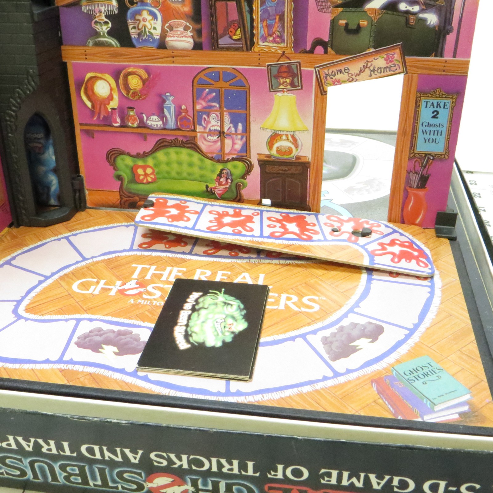 Vintage 1986 Milton Bradley The Real Ghostbusters Board Game