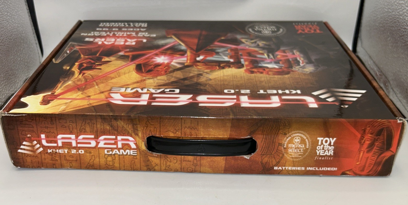 Laser Board Game Khet 2.0 Strategy For Parts Or Repair Complete Used