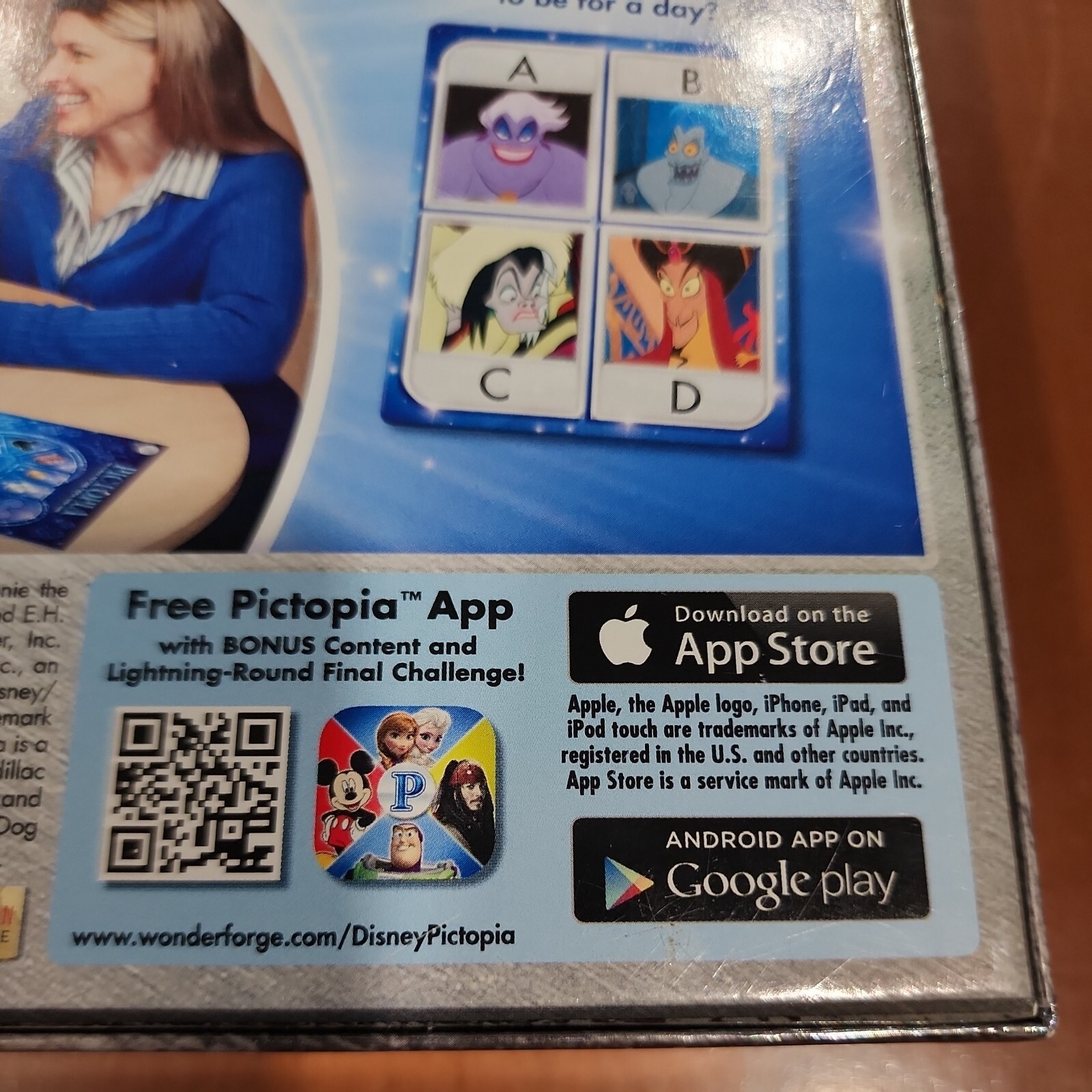 PICTOPIA Disney Edition Picture-Trivia Family Game NEW Sealed