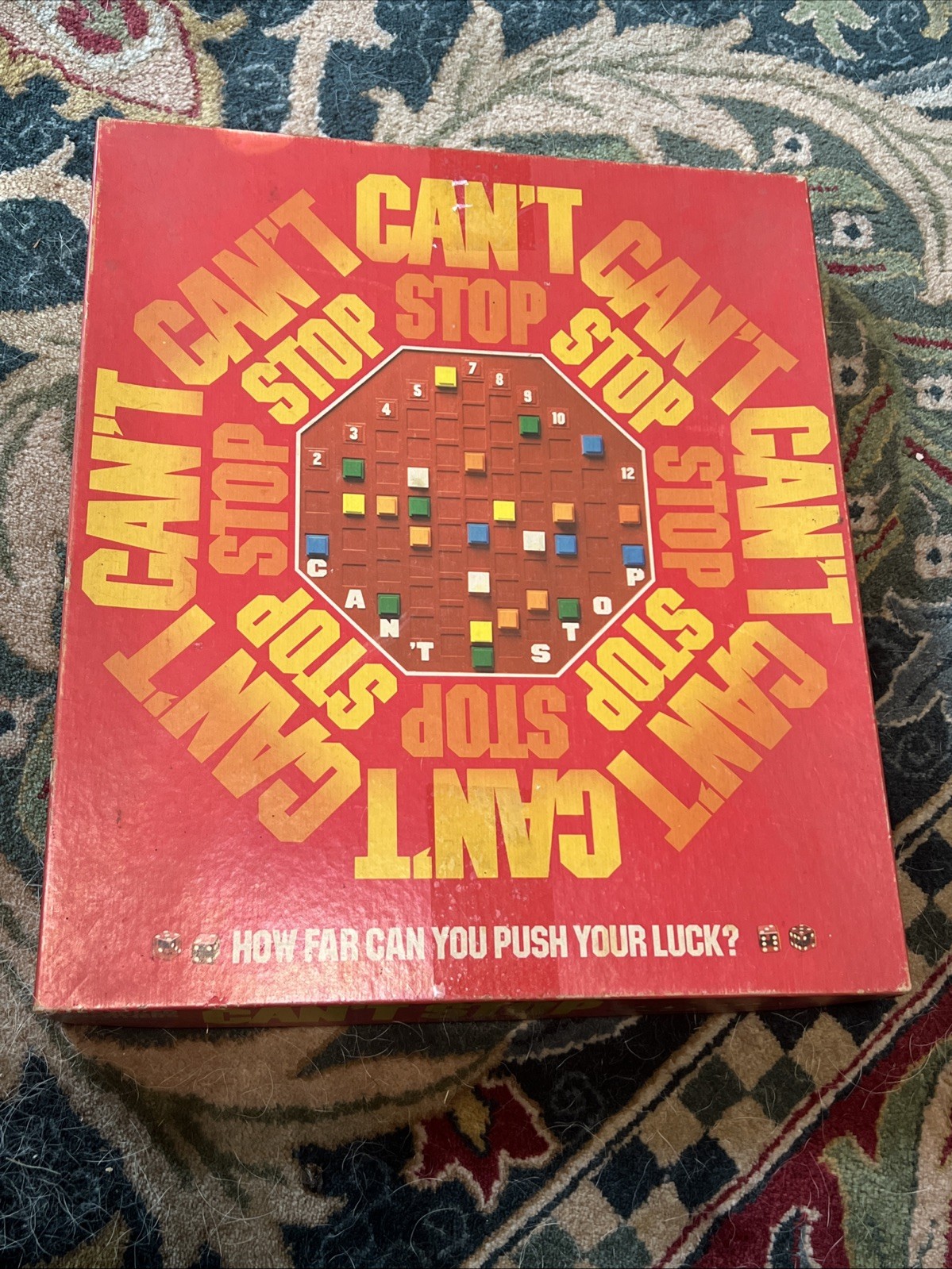 Vintage 1980 Parker Brothers: CAN’T STOP Board Game SEE DESCRIPTION PLEASE!!!