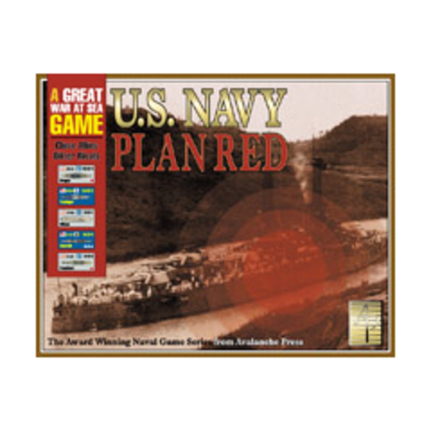 Wargame Great War at Sea #7 – U.S. Navy Plan Red (1st) Box VG/VG+