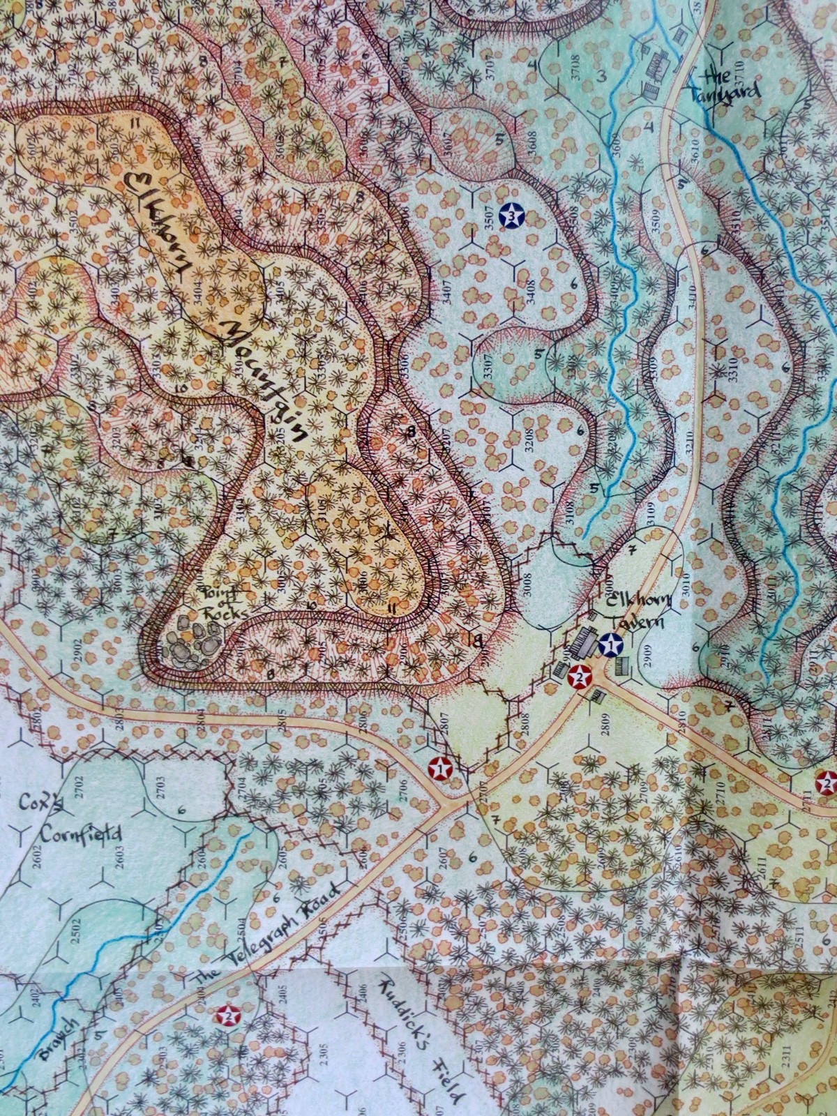 Thunder in the Ozarks Battle for Pea Ridge, March 1862 Revolution Game unpunched