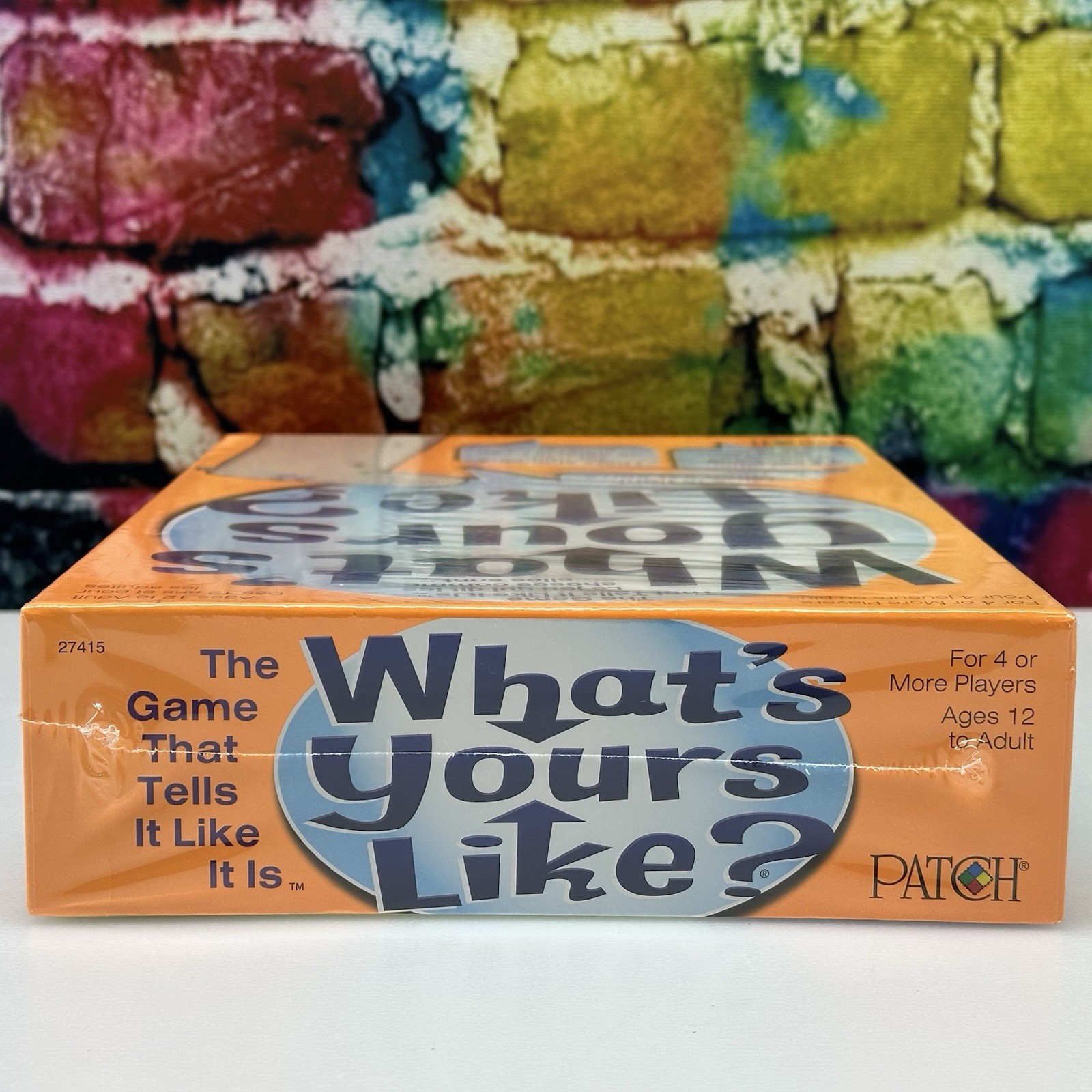 PATCH What’s Yours Like? Game Ages 12-Adult Fun Family Party Game Laughs NEW!