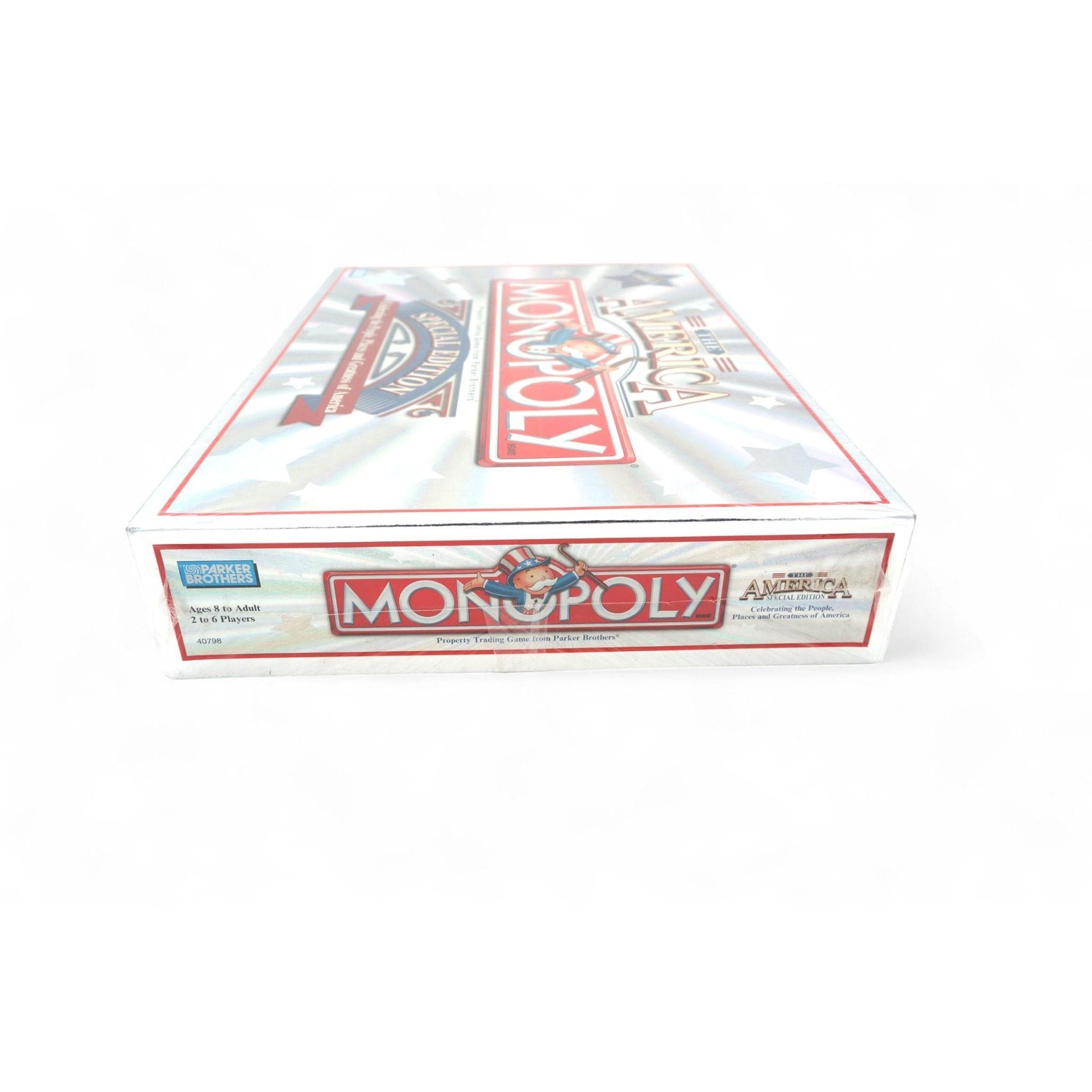 Vtg 2002 America Monopoly Special Edition Board Game Patriotic Edition Complete