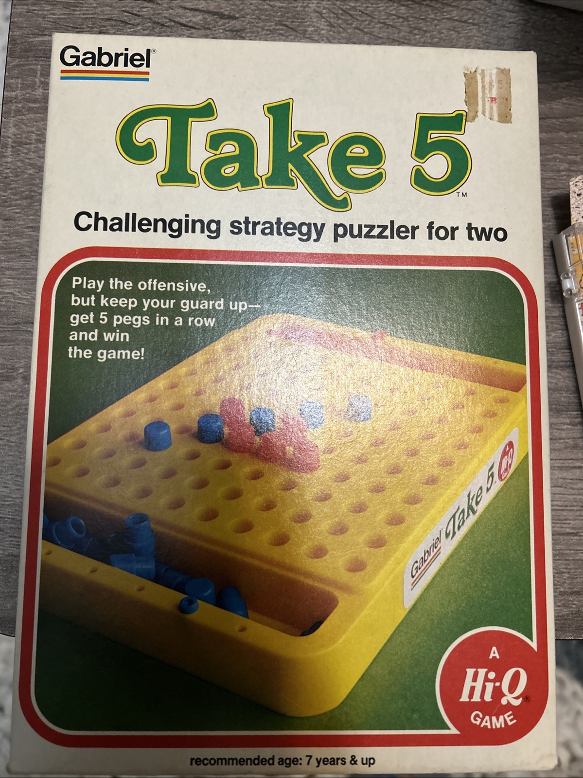 Vintage Gabriel Take 5 Game Sealed In Package