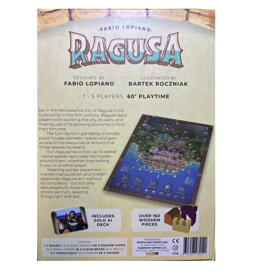 Ragusa by Capstone Games – SEALED