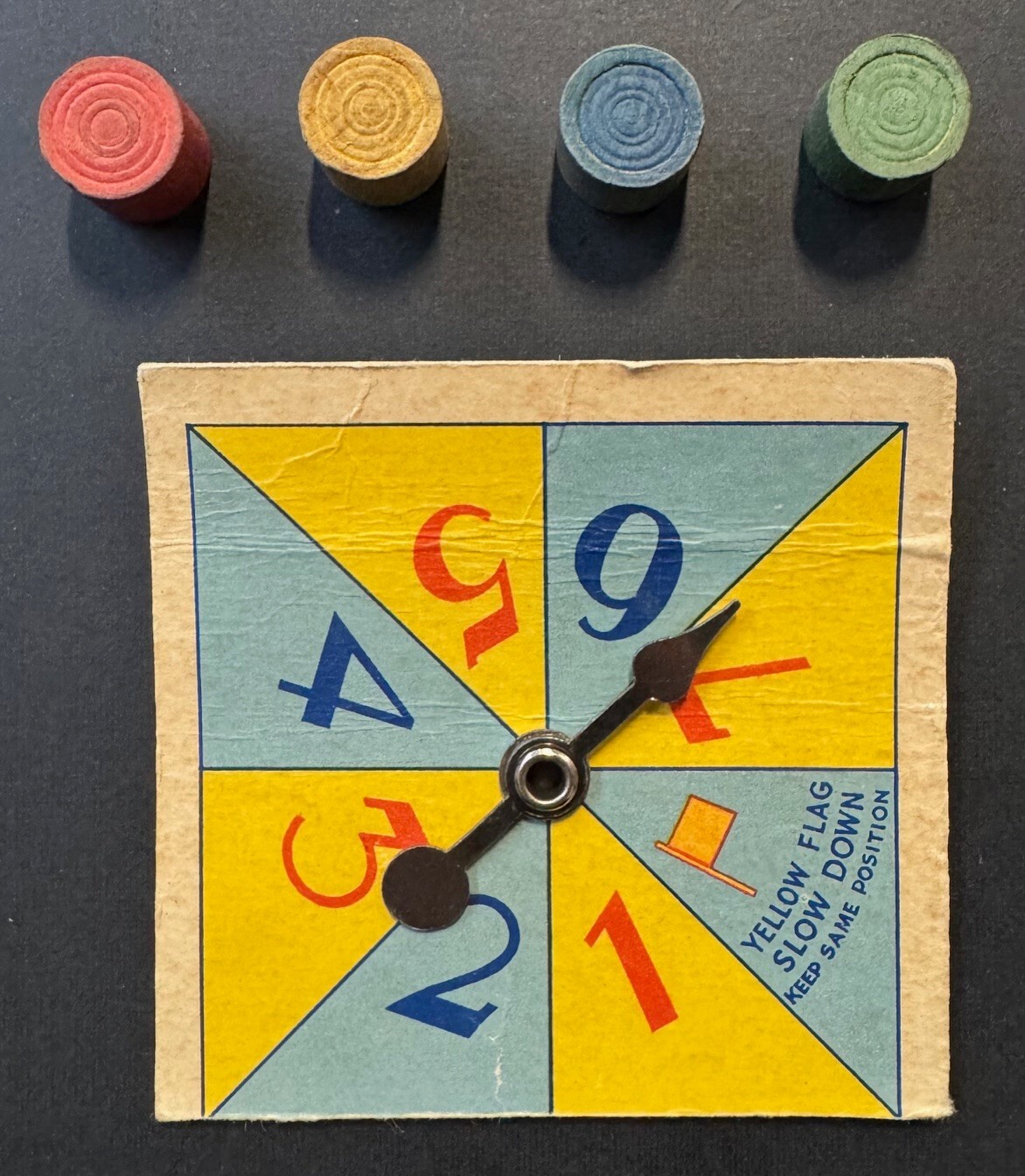 Vintage 1935 Champion Road Race Champion Spark Plug Promotional Board Game