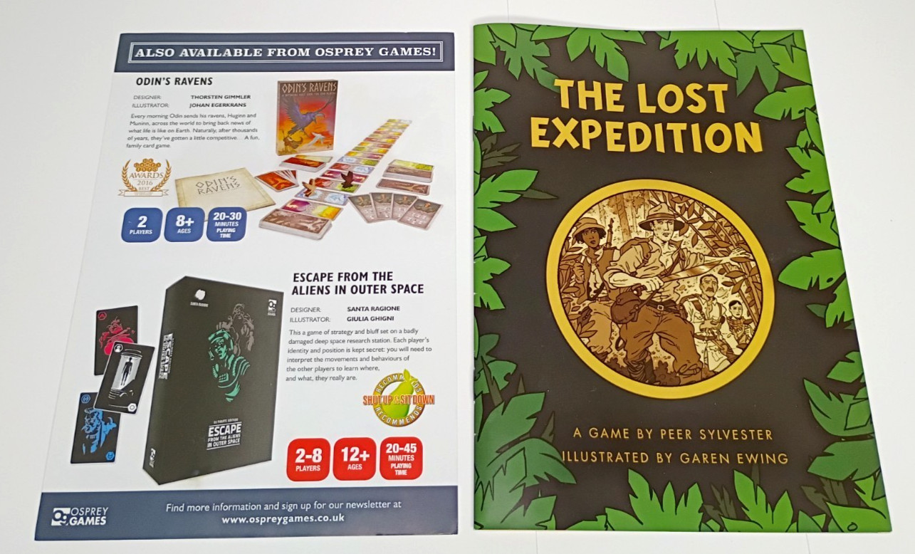 Lost Expedition: A Game of Survival in the Amazon by Osprey Games Peer Sylvester
