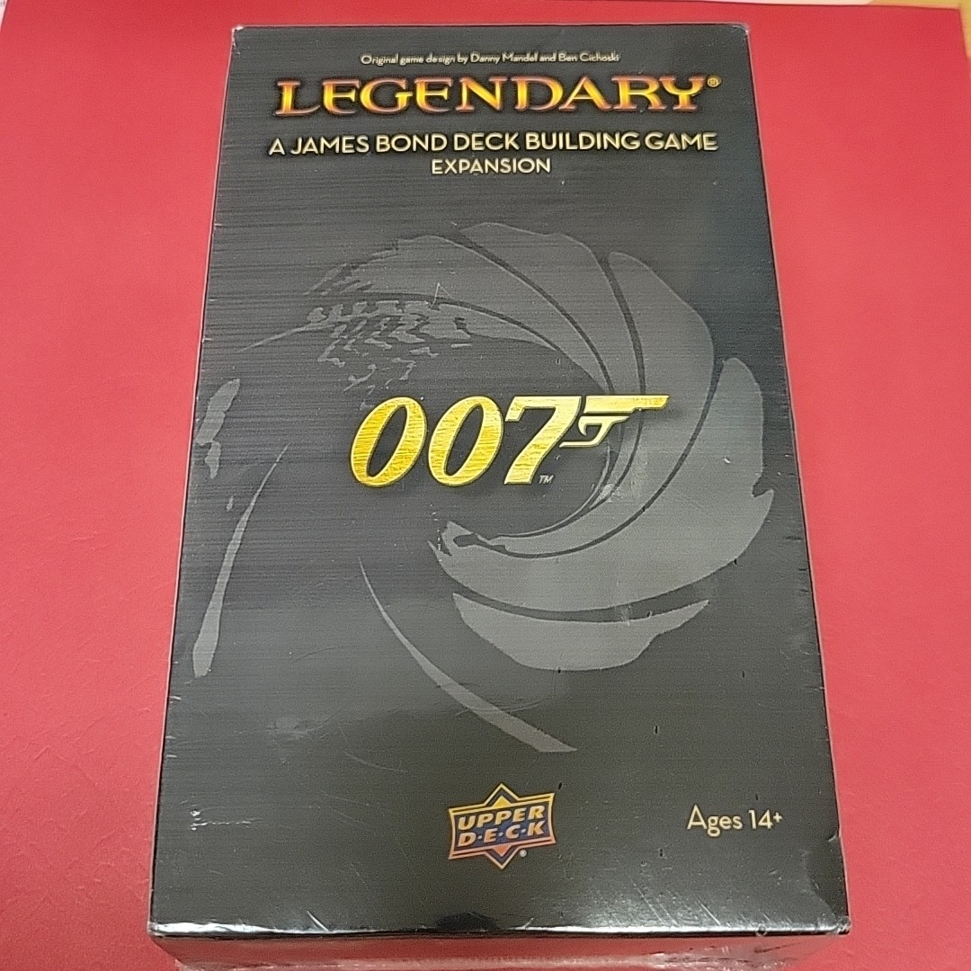 James Bond 007 Legendary Card Game Expansion Upper Deck Ages 14+ New Sealed
