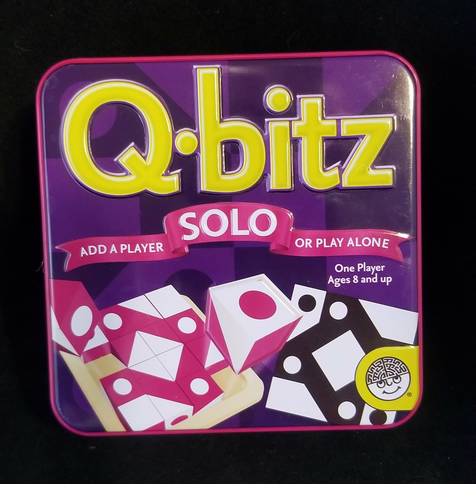 Q-Bitz Solo Game Magenta Edition Visual Dexterity. Cubed.