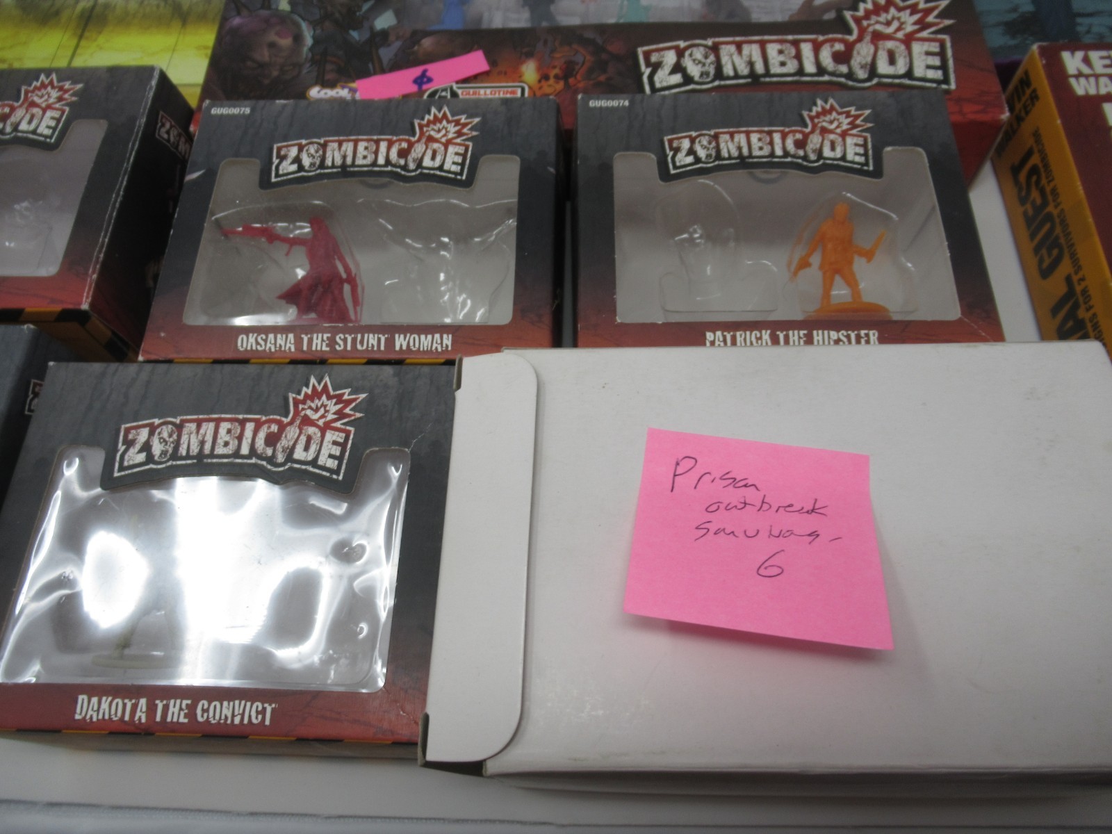 Zombicide Huge Lot of Incomplete Sets Lots of Miniatures Cards Bundle Collection