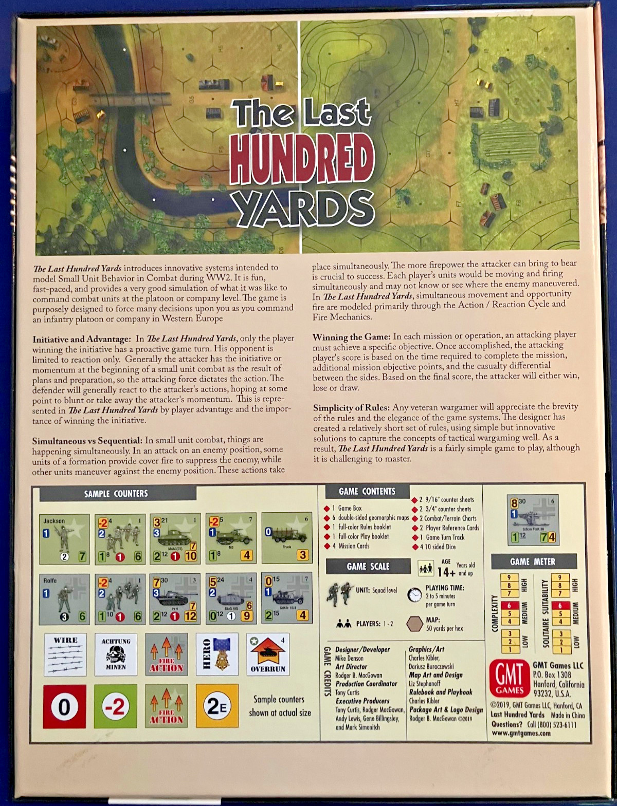 The Last Hundred Yards, Open Box (GMT, 2019)