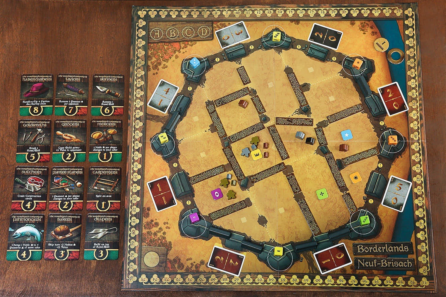 Mercury Games The Walled City-Londonderry & Borderlands New In Box