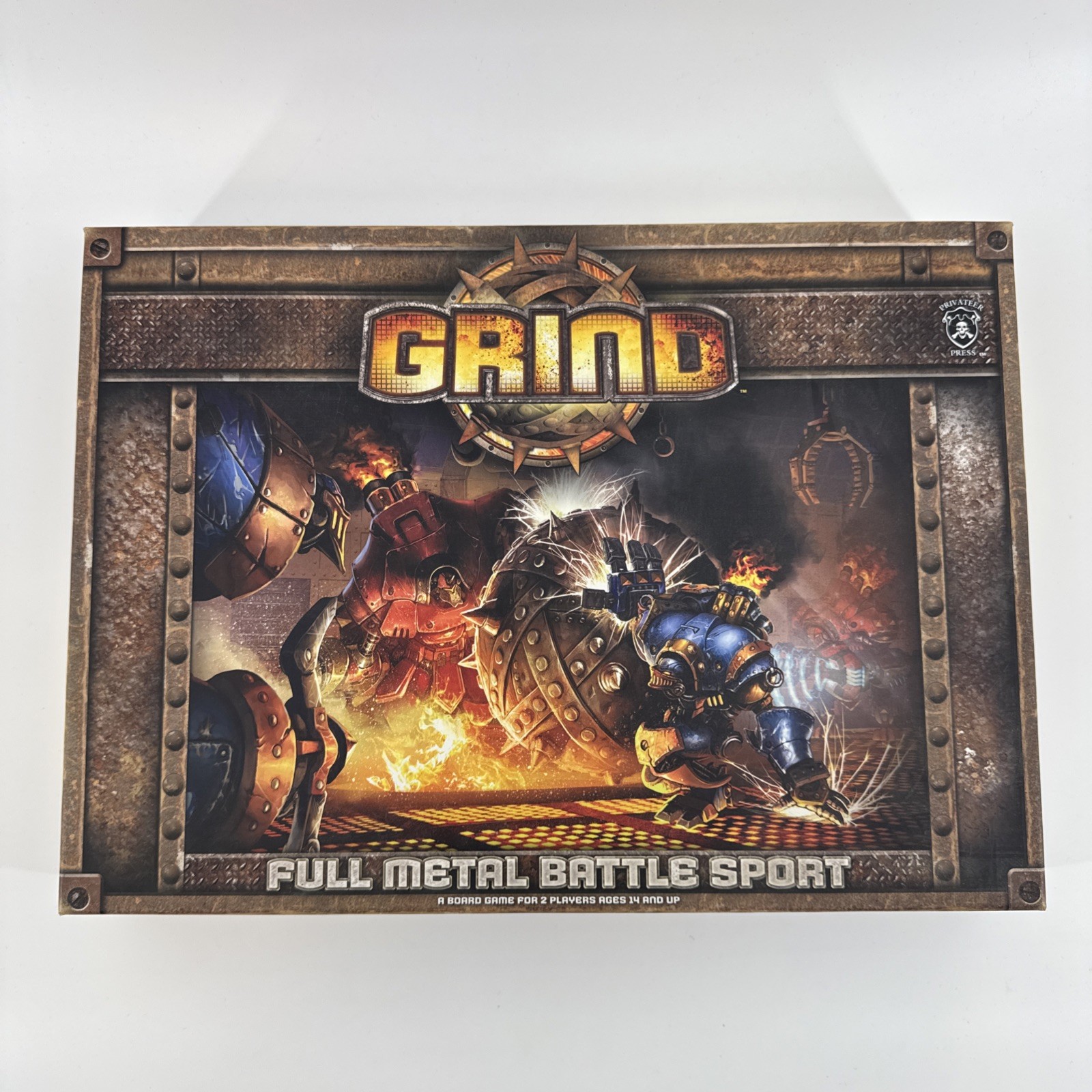 Grind – Full Metal Battle Sport – Privateer Press Board Game – Complete!