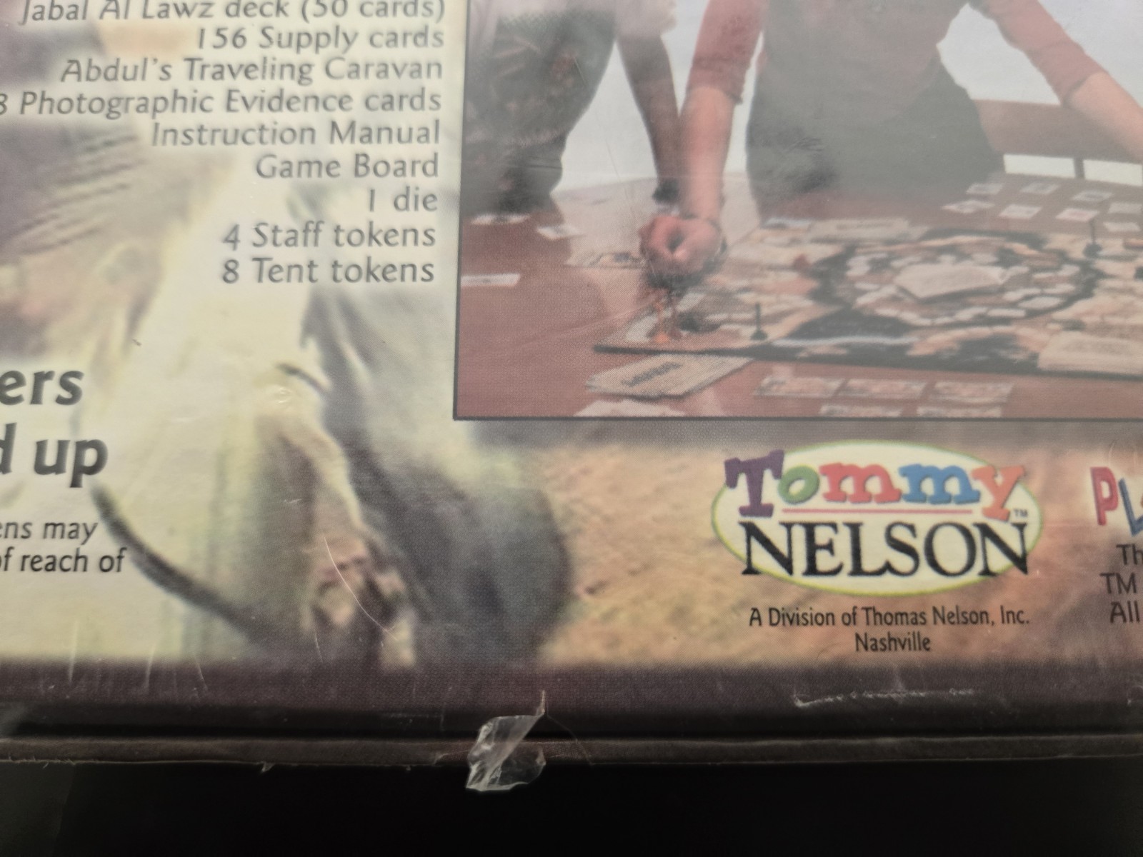 The Lost Mountain of God Biblical Adventure Board Game New Tommy Nelson