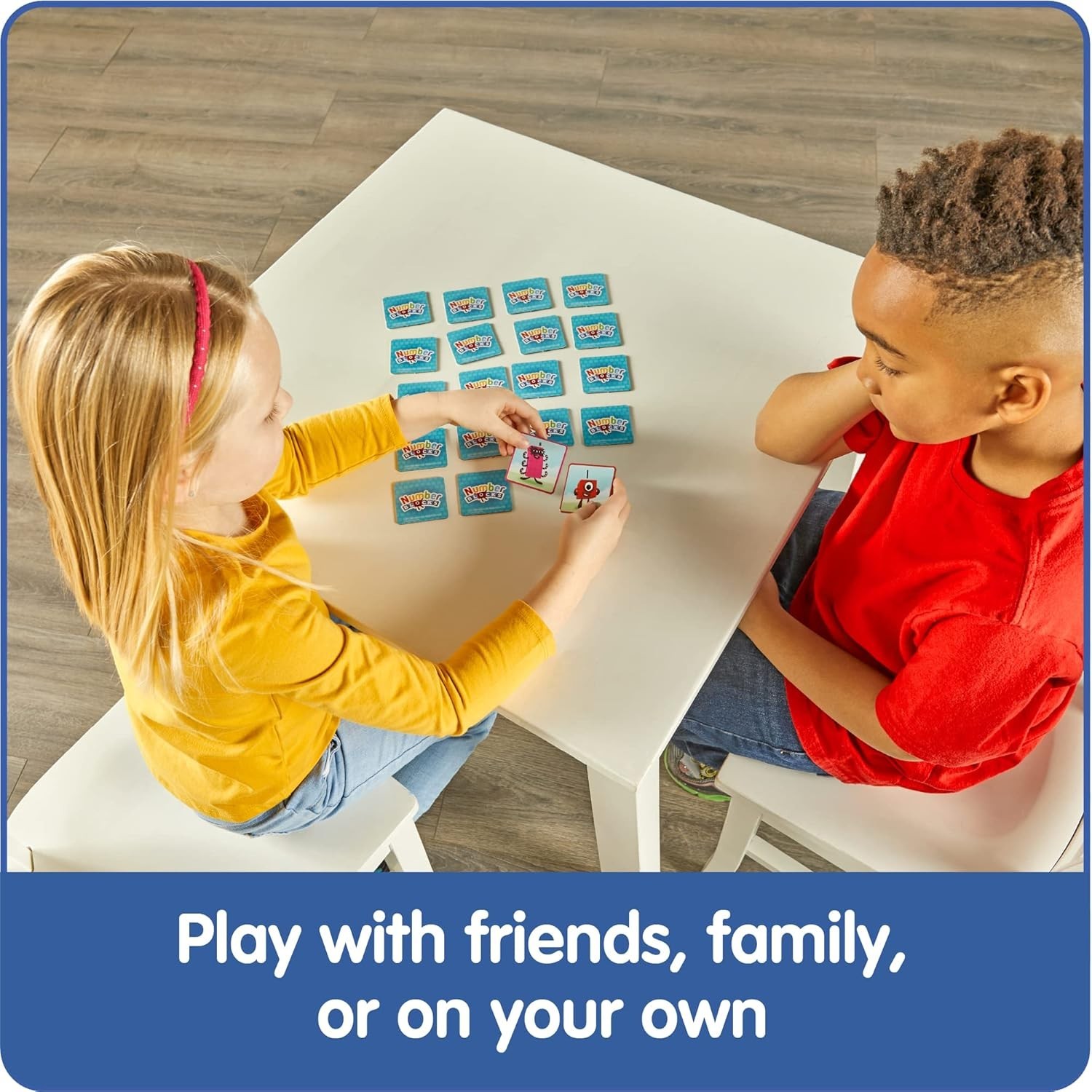 Learn with Numberblocks: 80-Tile Matching Game for Toddlers & Preschoolers