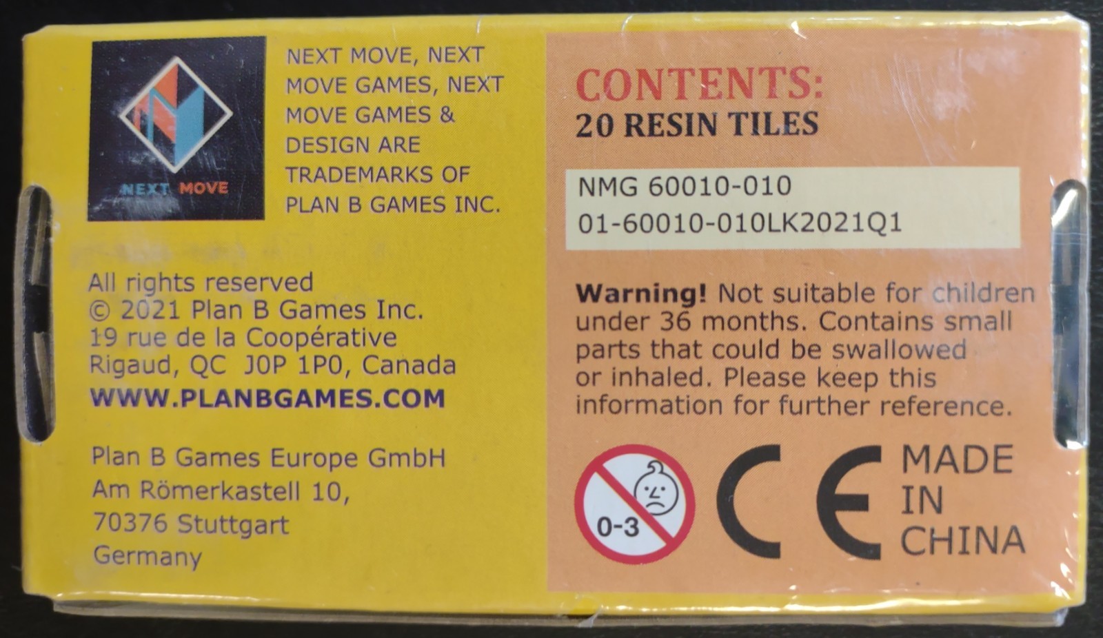 AZUL Board Game PROMO TILE SET 6 Sealed New MICHAEL KIESLING Next Move Games