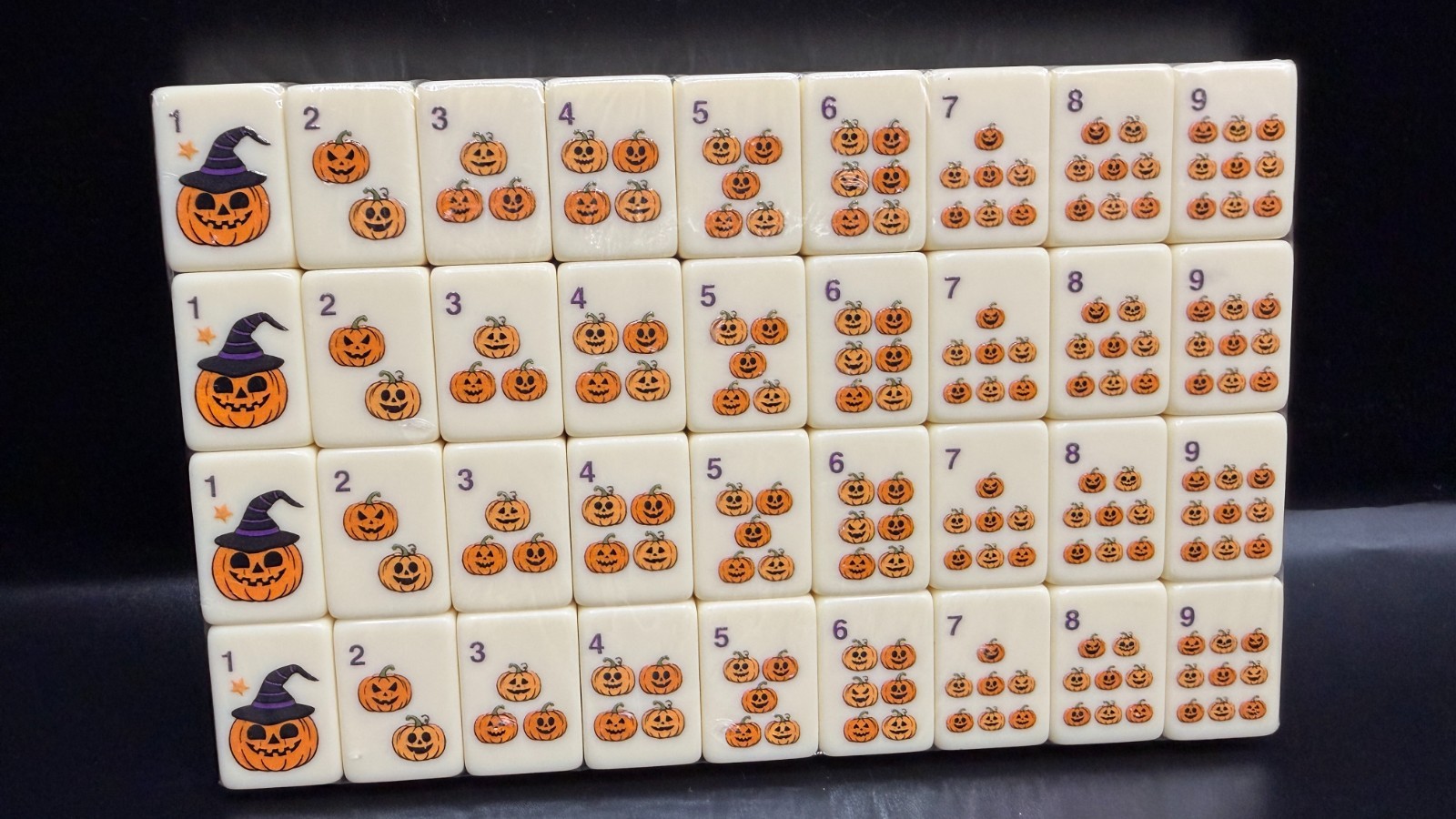 HALLOWEEN MAHJONG TILES…..NEW