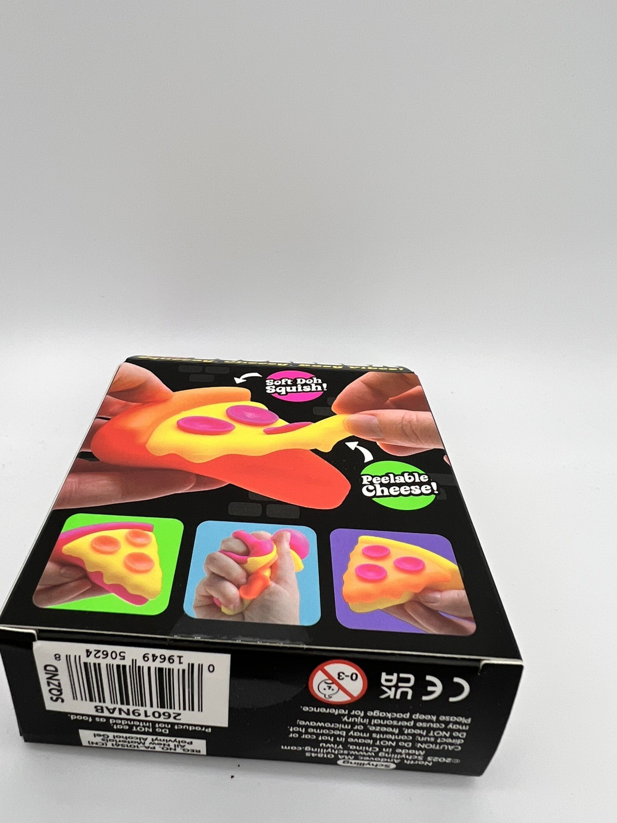 AUTHENTIC NeeDoh SQUEEZZA Pizza Slice Squishy Toy Nee Doh Fidget Toy BRAND NEW