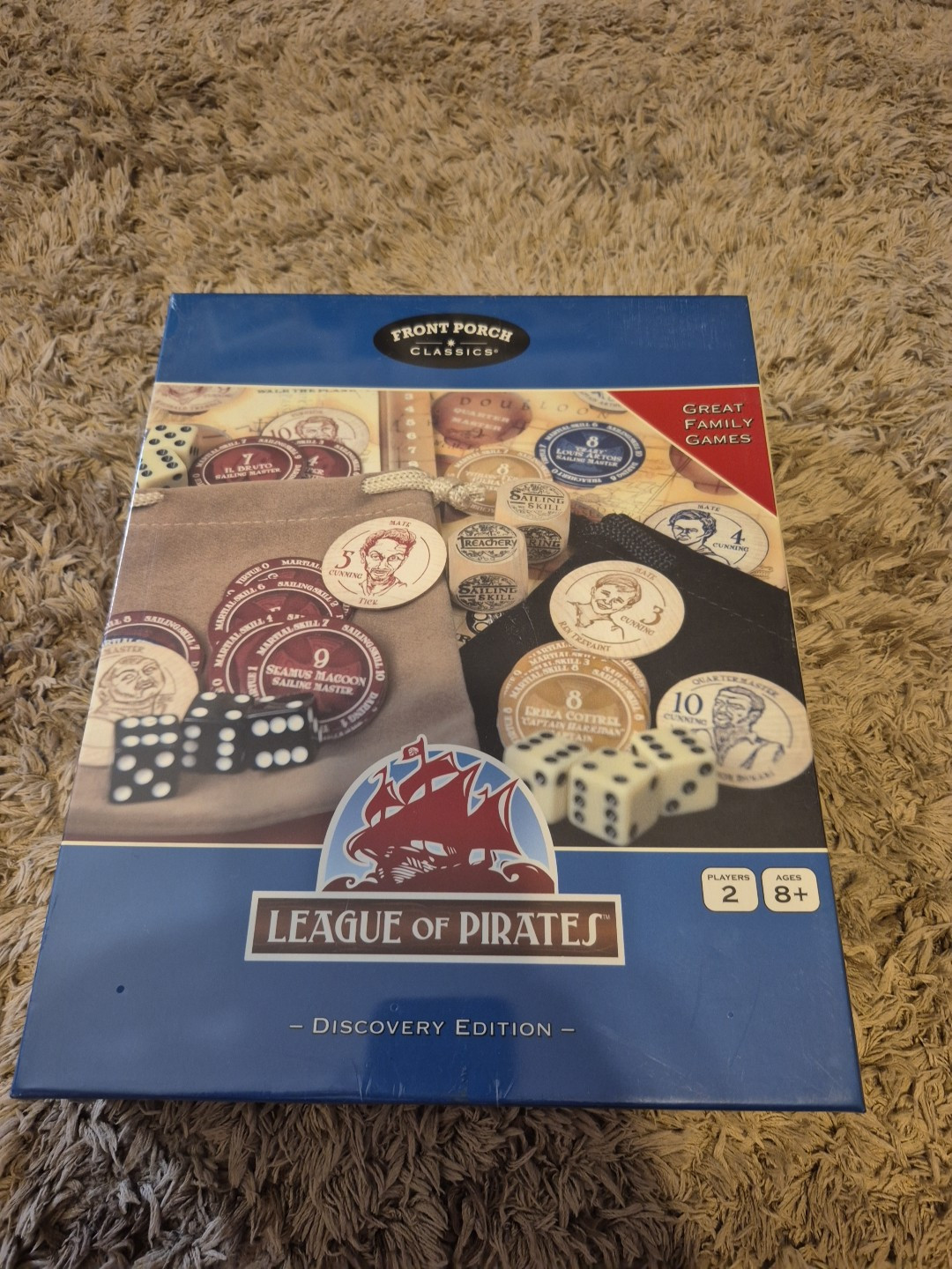 Front Porch Classics League of Pirates Discovery Edition Game Brand New Sealed