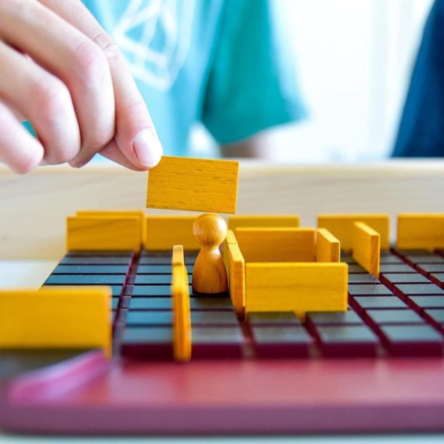Quality Wooden Quoridor Game – Enhance Strategy Skills with Family Fun